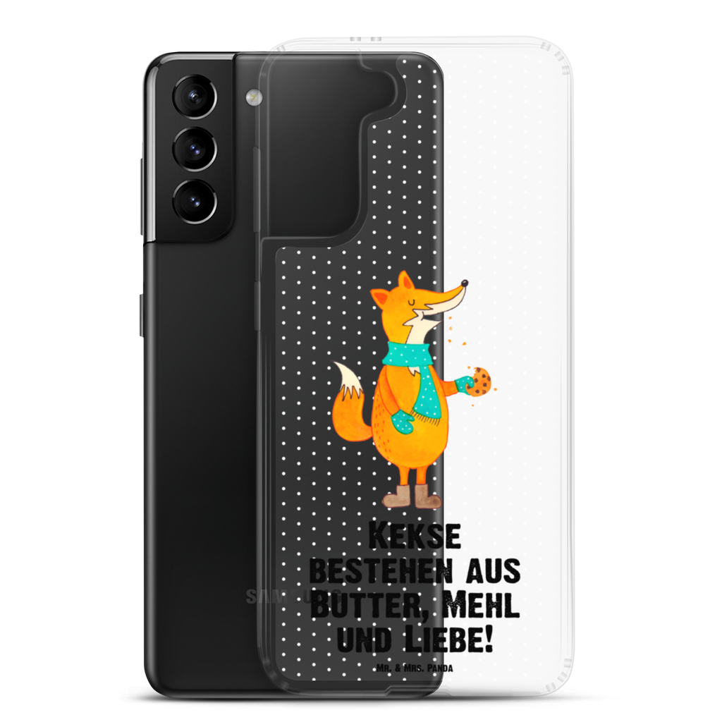 Handyhülle Fuchs Keks Fuchs, Füchse, Backen Spruch, Kekse, Winter, Weihnachtszeit, Geschenk Weihnachten, Plätzchen, Liebe, Küche Deko Handyhülle, Handycover, Transparente Handyhülle, Flexible Handyhülle, Handyschutz, Transparent, Durchsichtig, Schutzhülle für Handy, Stilvolle Handyhülle, Robuste Handyhülle, Schutz vor Kratzern, Schützende Handyhülle  Fuchs