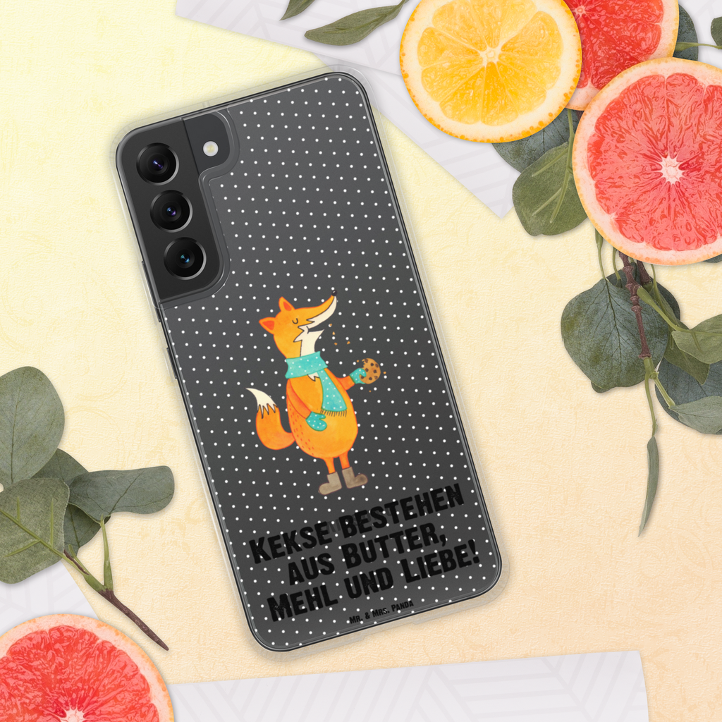 Handyhülle Fuchs Keks Fuchs, Füchse, Backen Spruch, Kekse, Winter, Weihnachtszeit, Geschenk Weihnachten, Plätzchen, Liebe, Küche Deko Handyhülle, Handycover, Transparente Handyhülle, Flexible Handyhülle, Handyschutz, Transparent, Durchsichtig, Schutzhülle für Handy, Stilvolle Handyhülle, Robuste Handyhülle, Schutz vor Kratzern, Schützende Handyhülle  Fuchs