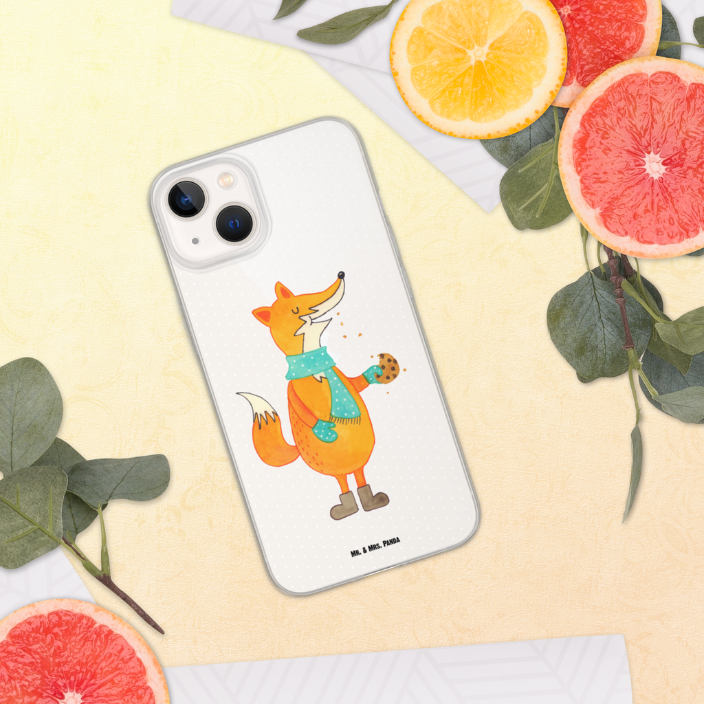 Handyhülle Fuchs Keks Fuchs, Füchse, Backen Spruch, Kekse, Winter, Weihnachtszeit, Geschenk Weihnachten, Plätzchen, Liebe, Küche Deko Handyhülle, Handycover, Transparente Handyhülle, Flexible Handyhülle, Handyschutz, Transparent, Durchsichtig, Schutzhülle für Handy, Stilvolle Handyhülle, Robuste Handyhülle, Schutz vor Kratzern, Schützende Handyhülle  Fuchs