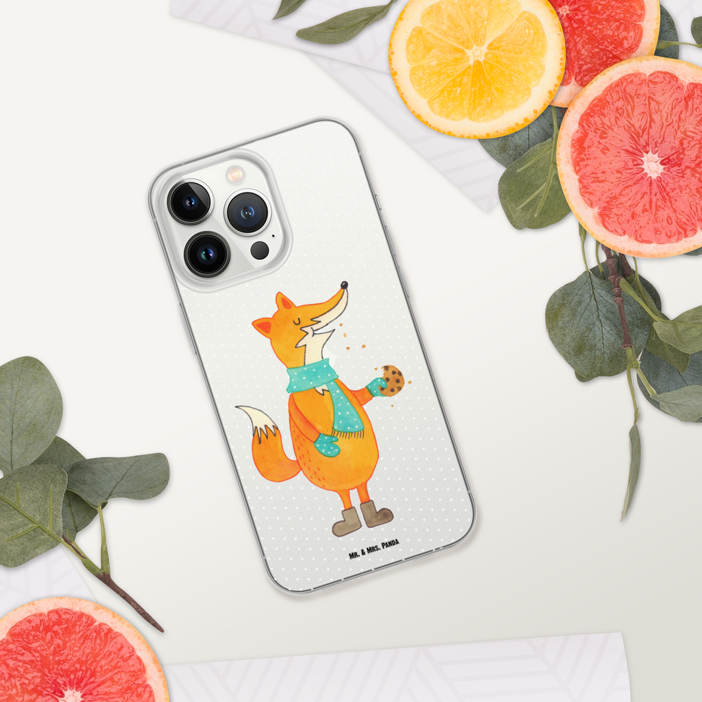 Handyhülle Fuchs Keks Fuchs, Füchse, Backen Spruch, Kekse, Winter, Weihnachtszeit, Geschenk Weihnachten, Plätzchen, Liebe, Küche Deko Handyhülle, Handycover, Transparente Handyhülle, Flexible Handyhülle, Handyschutz, Transparent, Durchsichtig, Schutzhülle für Handy, Stilvolle Handyhülle, Robuste Handyhülle, Schutz vor Kratzern, Schützende Handyhülle  Fuchs