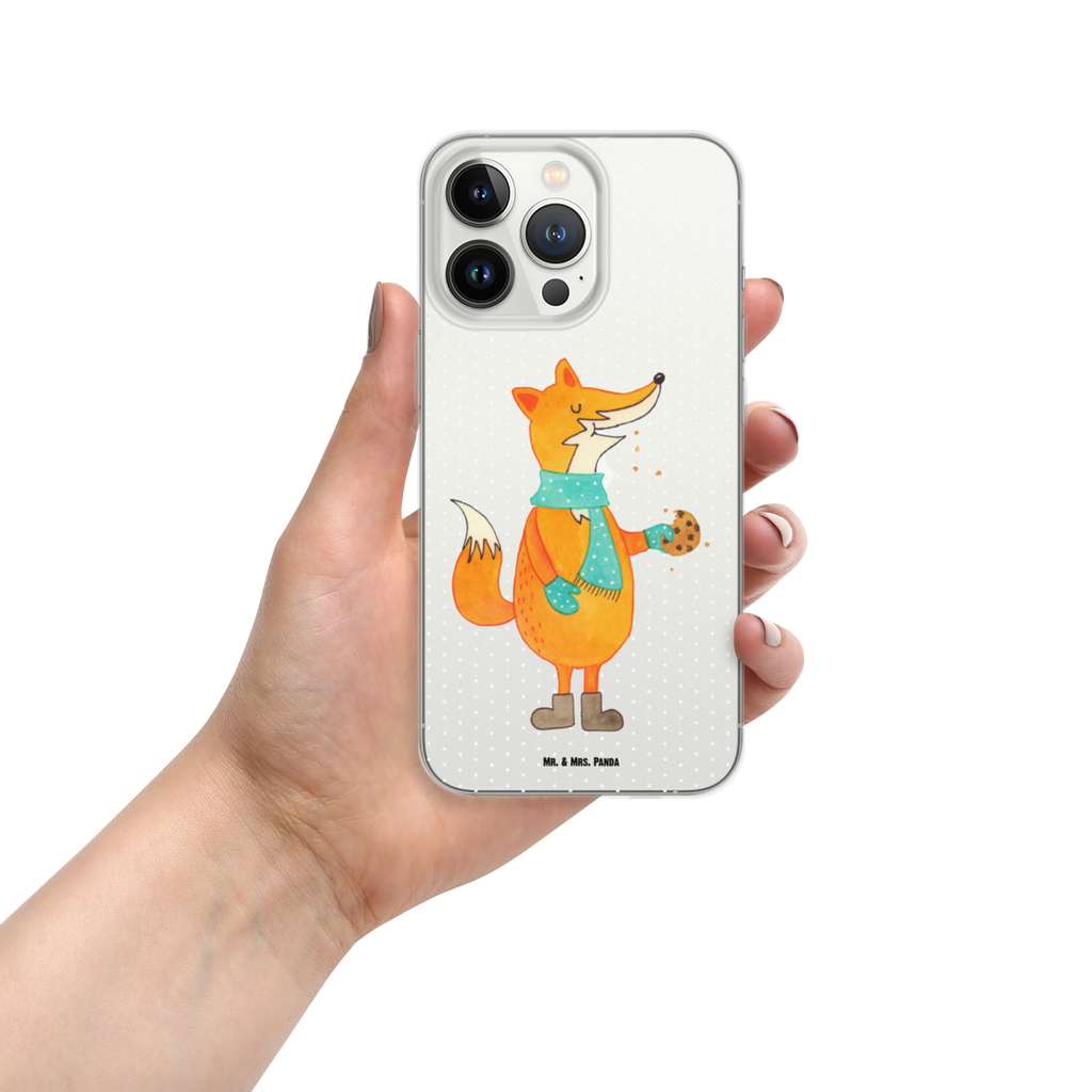 Handyhülle Fuchs Keks Fuchs, Füchse, Backen Spruch, Kekse, Winter, Weihnachtszeit, Geschenk Weihnachten, Plätzchen, Liebe, Küche Deko Handyhülle, Handycover, Transparente Handyhülle, Flexible Handyhülle, Handyschutz, Transparent, Durchsichtig, Schutzhülle für Handy, Stilvolle Handyhülle, Robuste Handyhülle, Schutz vor Kratzern, Schützende Handyhülle  Fuchs