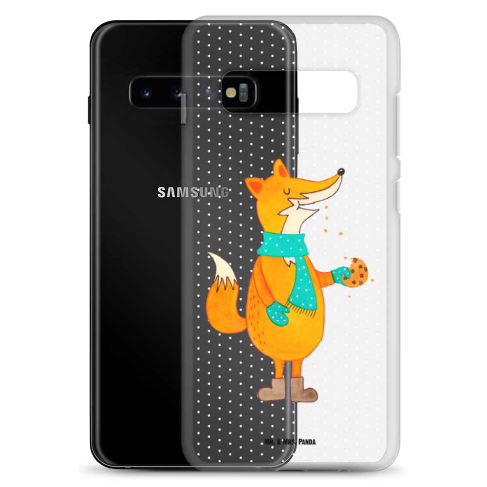 Handyhülle Fuchs Keks Fuchs, Füchse, Backen Spruch, Kekse, Winter, Weihnachtszeit, Geschenk Weihnachten, Plätzchen, Liebe, Küche Deko Handyhülle, Handycover, Transparente Handyhülle, Flexible Handyhülle, Handyschutz, Transparent, Durchsichtig, Schutzhülle für Handy, Stilvolle Handyhülle, Robuste Handyhülle, Schutz vor Kratzern, Schützende Handyhülle  Fuchs
