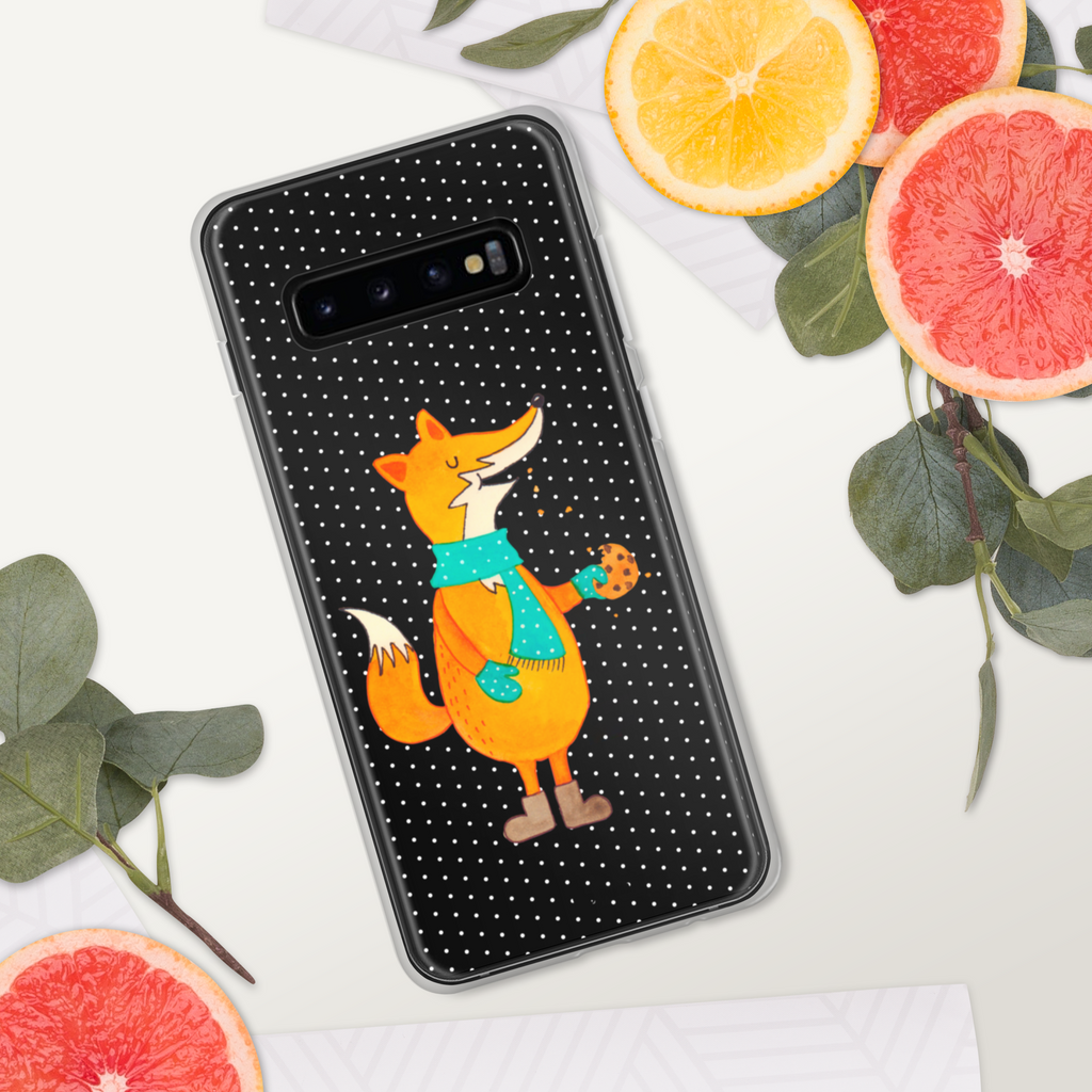 Handyhülle Fuchs Keks Fuchs, Füchse, Backen Spruch, Kekse, Winter, Weihnachtszeit, Geschenk Weihnachten, Plätzchen, Liebe, Küche Deko Handyhülle, Handycover, Transparente Handyhülle, Flexible Handyhülle, Handyschutz, Transparent, Durchsichtig, Schutzhülle für Handy, Stilvolle Handyhülle, Robuste Handyhülle, Schutz vor Kratzern, Schützende Handyhülle  Fuchs