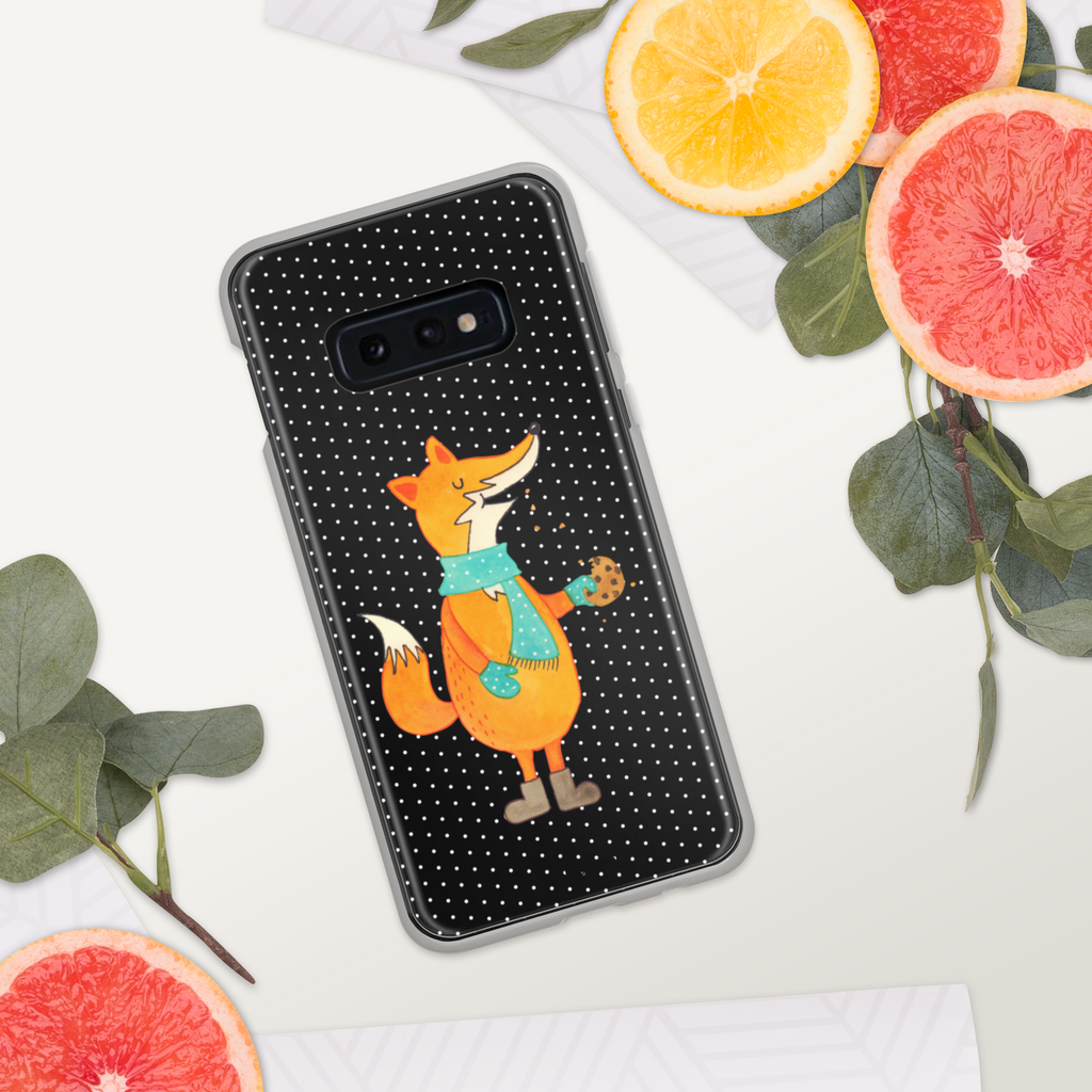 Handyhülle Fuchs Keks Fuchs, Füchse, Backen Spruch, Kekse, Winter, Weihnachtszeit, Geschenk Weihnachten, Plätzchen, Liebe, Küche Deko Handyhülle, Handycover, Transparente Handyhülle, Flexible Handyhülle, Handyschutz, Transparent, Durchsichtig, Schutzhülle für Handy, Stilvolle Handyhülle, Robuste Handyhülle, Schutz vor Kratzern, Schützende Handyhülle  Fuchs