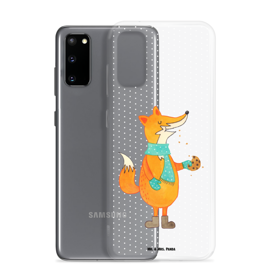 Handyhülle Fuchs Keks Fuchs, Füchse, Backen Spruch, Kekse, Winter, Weihnachtszeit, Geschenk Weihnachten, Plätzchen, Liebe, Küche Deko Handyhülle, Handycover, Transparente Handyhülle, Flexible Handyhülle, Handyschutz, Transparent, Durchsichtig, Schutzhülle für Handy, Stilvolle Handyhülle, Robuste Handyhülle, Schutz vor Kratzern, Schützende Handyhülle  Fuchs