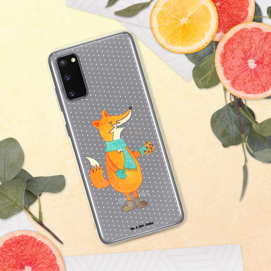 Handyhülle Fuchs Keks Fuchs, Füchse, Backen Spruch, Kekse, Winter, Weihnachtszeit, Geschenk Weihnachten, Plätzchen, Liebe, Küche Deko Handyhülle, Handycover, Transparente Handyhülle, Flexible Handyhülle, Handyschutz, Transparent, Durchsichtig, Schutzhülle für Handy, Stilvolle Handyhülle, Robuste Handyhülle, Schutz vor Kratzern, Schützende Handyhülle  Fuchs