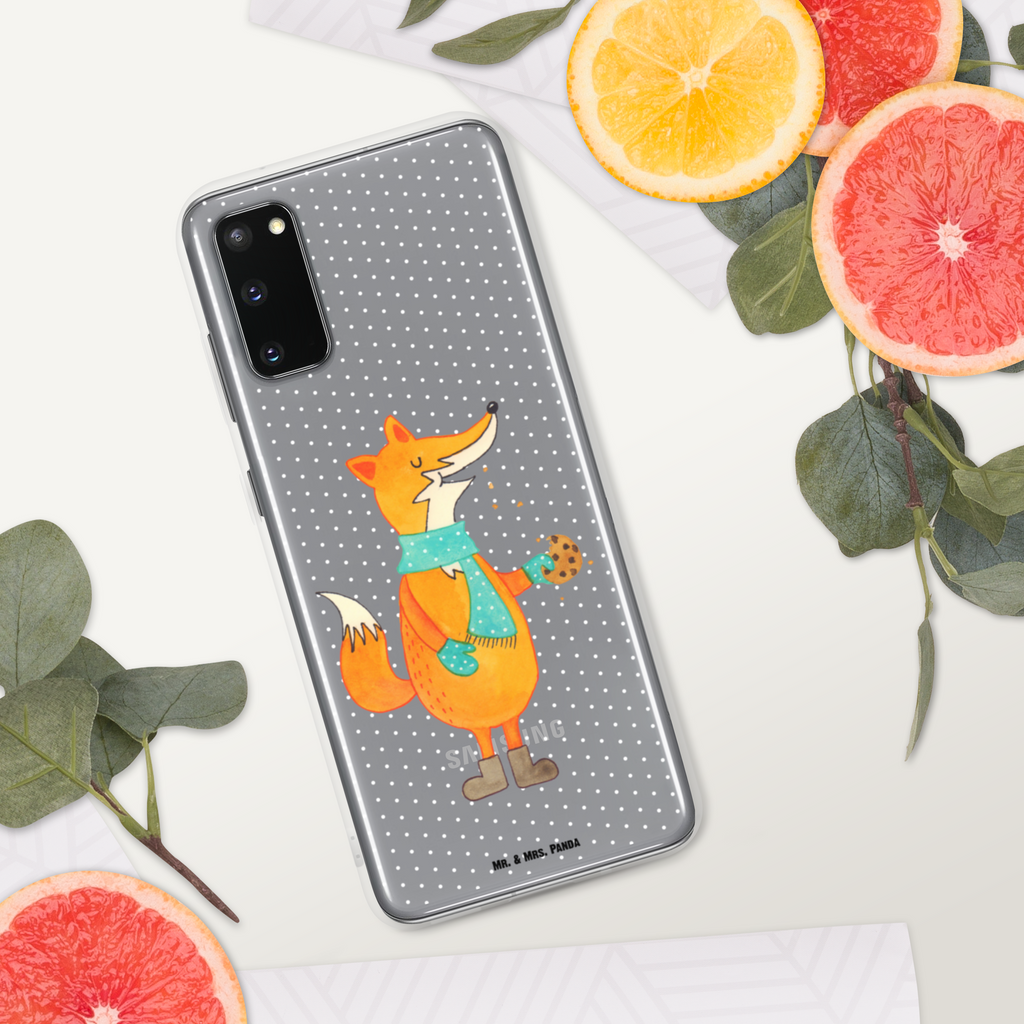 Handyhülle Fuchs Keks Fuchs, Füchse, Backen Spruch, Kekse, Winter, Weihnachtszeit, Geschenk Weihnachten, Plätzchen, Liebe, Küche Deko Handyhülle, Handycover, Transparente Handyhülle, Flexible Handyhülle, Handyschutz, Transparent, Durchsichtig, Schutzhülle für Handy, Stilvolle Handyhülle, Robuste Handyhülle, Schutz vor Kratzern, Schützende Handyhülle  Fuchs