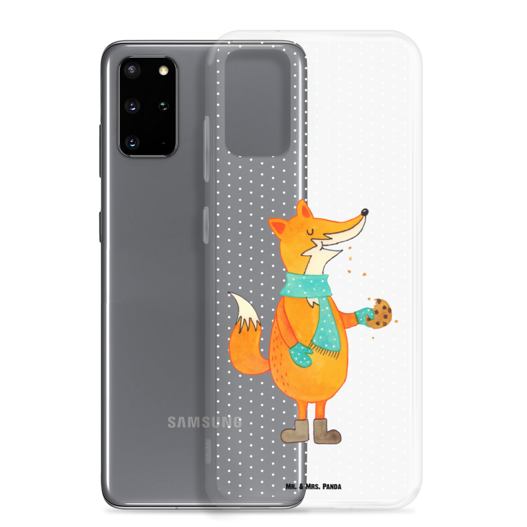 Handyhülle Fuchs Keks Fuchs, Füchse, Backen Spruch, Kekse, Winter, Weihnachtszeit, Geschenk Weihnachten, Plätzchen, Liebe, Küche Deko Handyhülle, Handycover, Transparente Handyhülle, Flexible Handyhülle, Handyschutz, Transparent, Durchsichtig, Schutzhülle für Handy, Stilvolle Handyhülle, Robuste Handyhülle, Schutz vor Kratzern, Schützende Handyhülle  Fuchs