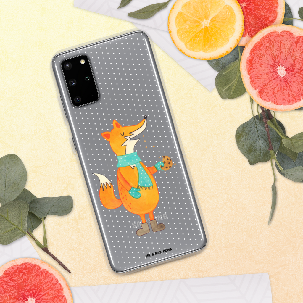 Handyhülle Fuchs Keks Fuchs, Füchse, Backen Spruch, Kekse, Winter, Weihnachtszeit, Geschenk Weihnachten, Plätzchen, Liebe, Küche Deko Handyhülle, Handycover, Transparente Handyhülle, Flexible Handyhülle, Handyschutz, Transparent, Durchsichtig, Schutzhülle für Handy, Stilvolle Handyhülle, Robuste Handyhülle, Schutz vor Kratzern, Schützende Handyhülle  Fuchs