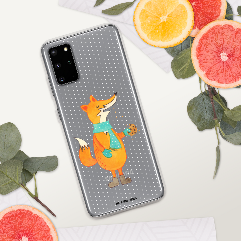 Handyhülle Fuchs Keks Fuchs, Füchse, Backen Spruch, Kekse, Winter, Weihnachtszeit, Geschenk Weihnachten, Plätzchen, Liebe, Küche Deko Handyhülle, Handycover, Transparente Handyhülle, Flexible Handyhülle, Handyschutz, Transparent, Durchsichtig, Schutzhülle für Handy, Stilvolle Handyhülle, Robuste Handyhülle, Schutz vor Kratzern, Schützende Handyhülle  Fuchs