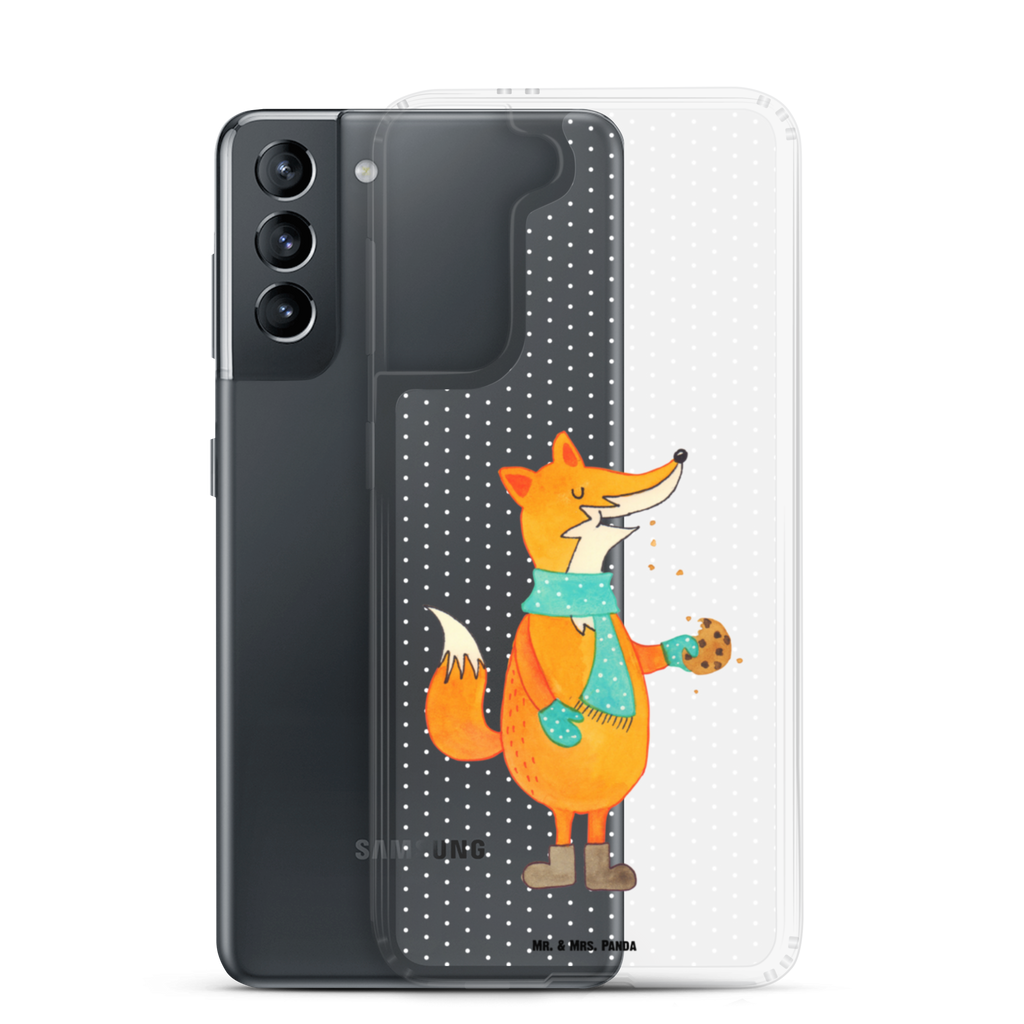 Handyhülle Fuchs Keks Fuchs, Füchse, Backen Spruch, Kekse, Winter, Weihnachtszeit, Geschenk Weihnachten, Plätzchen, Liebe, Küche Deko Handyhülle, Handycover, Transparente Handyhülle, Flexible Handyhülle, Handyschutz, Transparent, Durchsichtig, Schutzhülle für Handy, Stilvolle Handyhülle, Robuste Handyhülle, Schutz vor Kratzern, Schützende Handyhülle  Fuchs