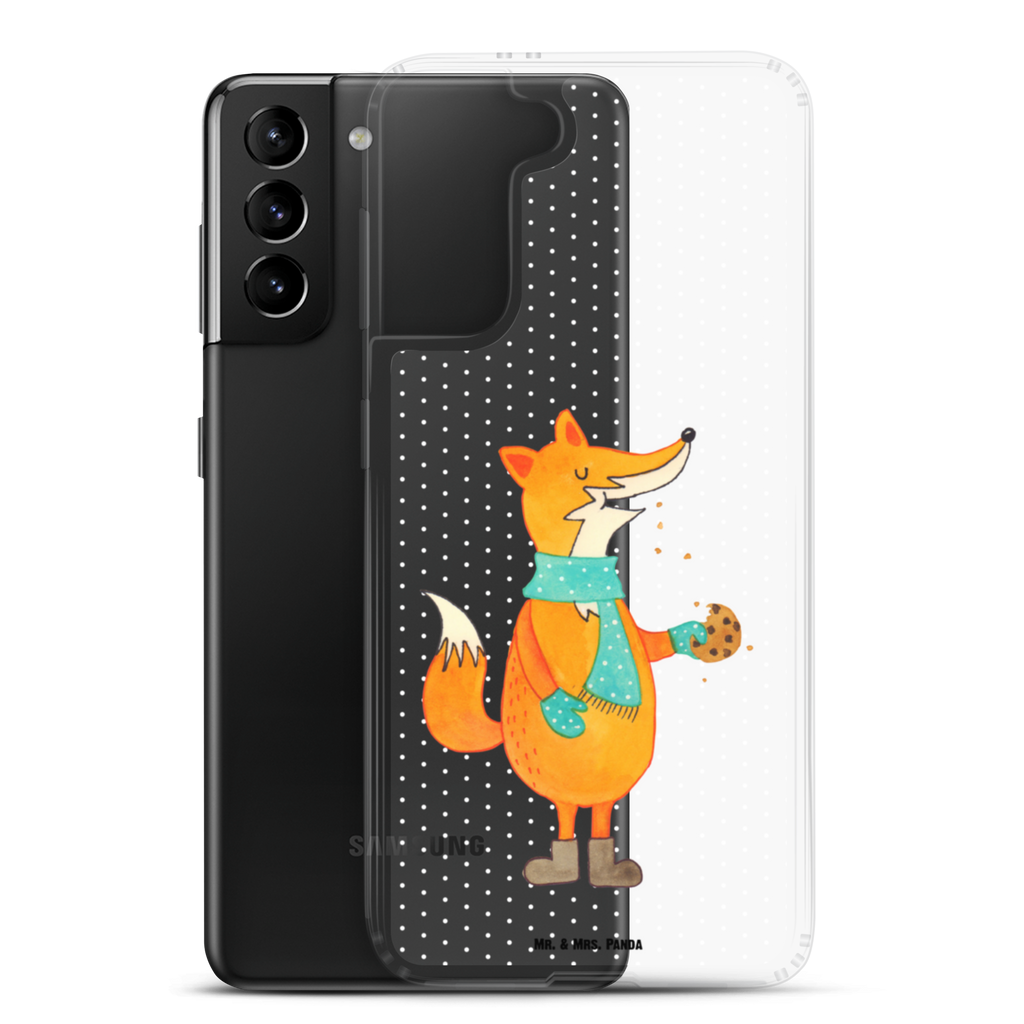 Handyhülle Fuchs Keks Fuchs, Füchse, Backen Spruch, Kekse, Winter, Weihnachtszeit, Geschenk Weihnachten, Plätzchen, Liebe, Küche Deko Handyhülle, Handycover, Transparente Handyhülle, Flexible Handyhülle, Handyschutz, Transparent, Durchsichtig, Schutzhülle für Handy, Stilvolle Handyhülle, Robuste Handyhülle, Schutz vor Kratzern, Schützende Handyhülle  Fuchs