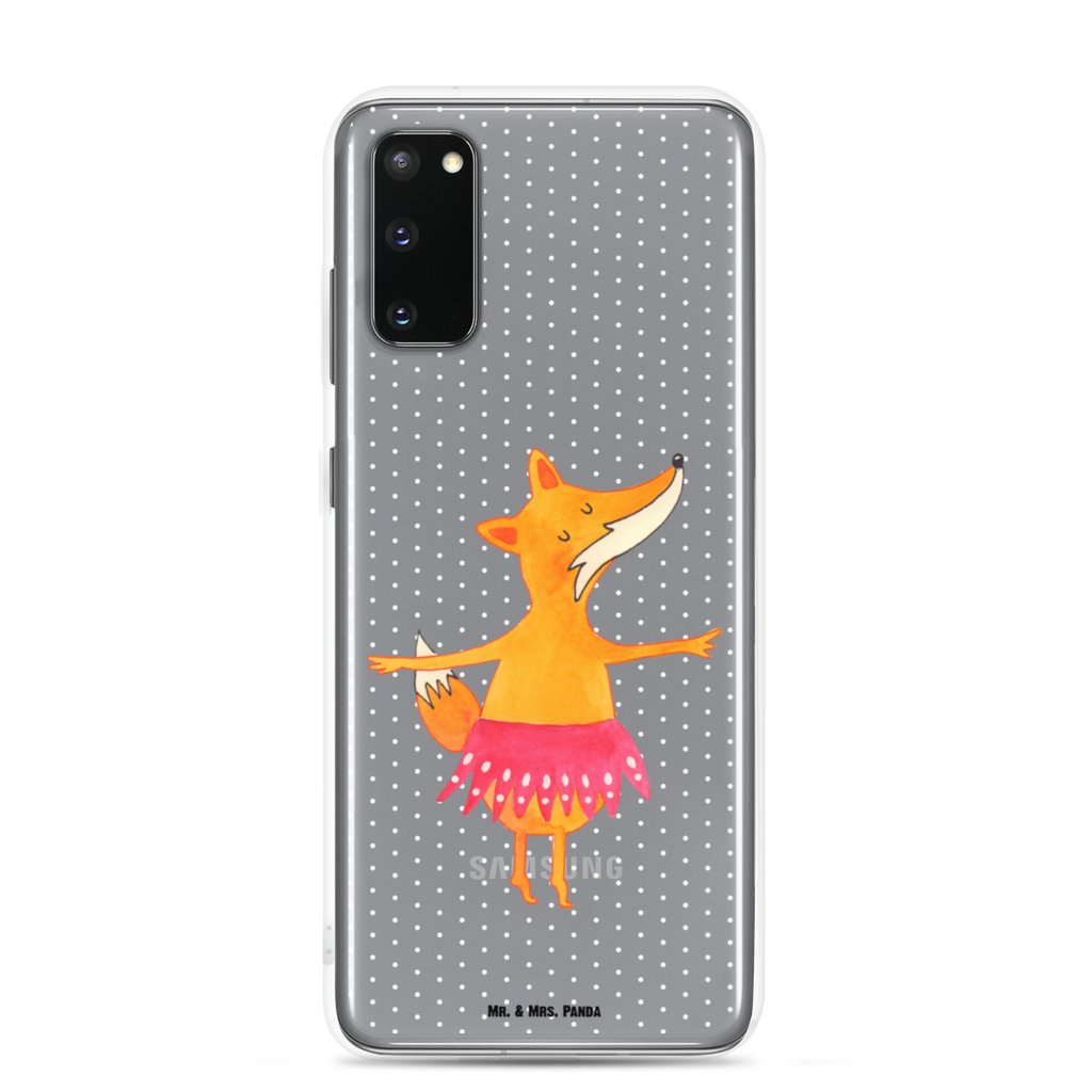Handyhülle Fuchs Ballerina Fuchs, Fuchs Spruch, Füchse, Füchsin, Ballerina, Ballett, Tänzerin, Tanzen, Party, Einladung, Geburtstag Handyhülle, Handycover, Transparente Handyhülle, Flexible Handyhülle, Handyschutz, Transparent, Durchsichtig, Schutzhülle für Handy, Stilvolle Handyhülle, Robuste Handyhülle, Schutz vor Kratzern, Schützende Handyhülle  Fuchs