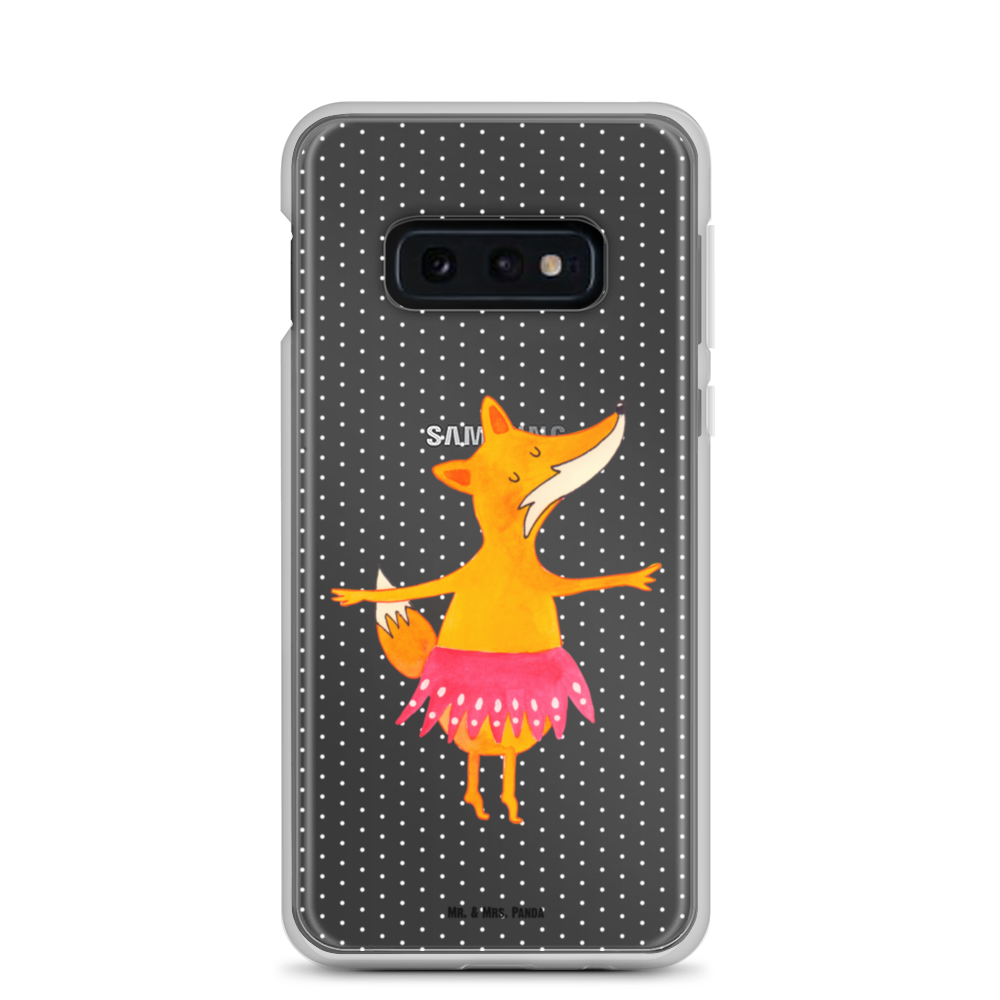 Handyhülle Fuchs Ballerina Fuchs, Fuchs Spruch, Füchse, Füchsin, Ballerina, Ballett, Tänzerin, Tanzen, Party, Einladung, Geburtstag Handyhülle, Handycover, Transparente Handyhülle, Flexible Handyhülle, Handyschutz, Transparent, Durchsichtig, Schutzhülle für Handy, Stilvolle Handyhülle, Robuste Handyhülle, Schutz vor Kratzern, Schützende Handyhülle  Fuchs