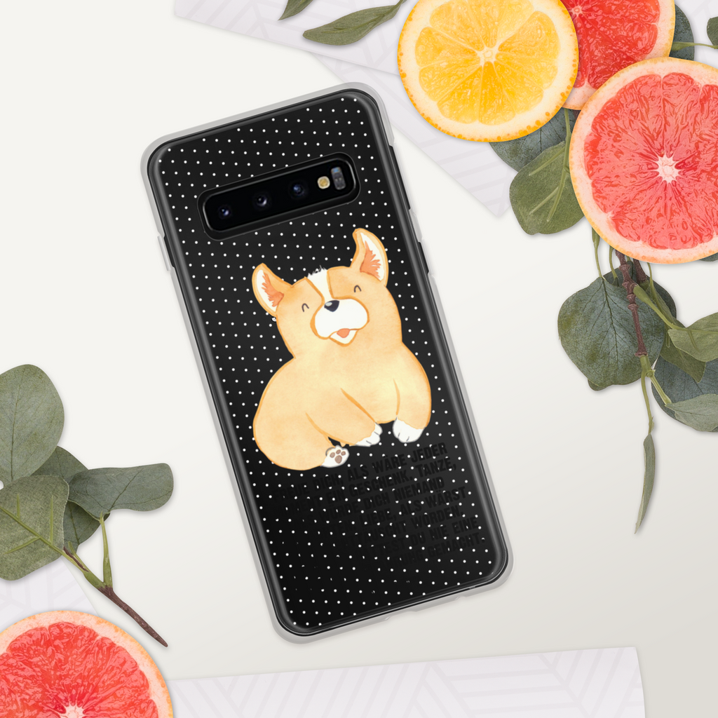 Handyhülle Corgie Corgie, Hund, Welsh Corgie Pembroke, britisch, Motivation, Spruch, Sprüche, Hundespruch, Lebensfreude	 Handyhülle, Handycover, Transparente Handyhülle, Flexible Handyhülle, Handyschutz, Transparent, Durchsichtig, Schutzhülle für Handy, Stilvolle Handyhülle, Robuste Handyhülle, Schutz vor Kratzern, Schützende Handyhülle  Hund, Hundemotiv, Haustier, Hunderasse, Tierliebhaber, Hundebesitzer, Sprüche