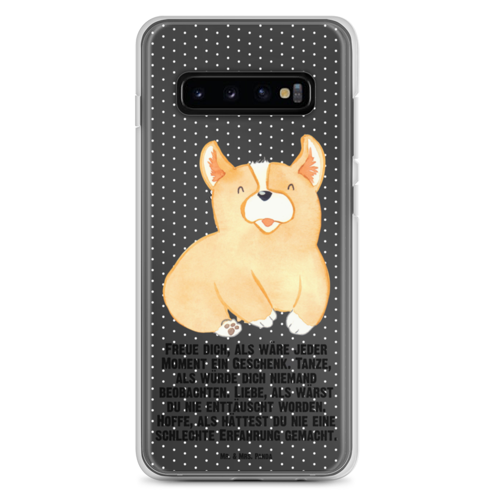 Handyhülle Corgie Corgie, Hund, Welsh Corgie Pembroke, britisch, Motivation, Spruch, Sprüche, Hundespruch, Lebensfreude	 Handyhülle, Handycover, Transparente Handyhülle, Flexible Handyhülle, Handyschutz, Transparent, Durchsichtig, Schutzhülle für Handy, Stilvolle Handyhülle, Robuste Handyhülle, Schutz vor Kratzern, Schützende Handyhülle  Hund, Hundemotiv, Haustier, Hunderasse, Tierliebhaber, Hundebesitzer, Sprüche