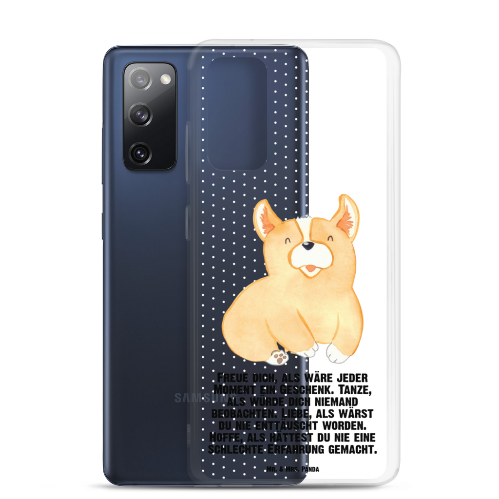 Handyhülle Corgie Corgie, Hund, Welsh Corgie Pembroke, britisch, Motivation, Spruch, Sprüche, Hundespruch, Lebensfreude	 Handyhülle, Handycover, Transparente Handyhülle, Flexible Handyhülle, Handyschutz, Transparent, Durchsichtig, Schutzhülle für Handy, Stilvolle Handyhülle, Robuste Handyhülle, Schutz vor Kratzern, Schützende Handyhülle  Hund, Hundemotiv, Haustier, Hunderasse, Tierliebhaber, Hundebesitzer, Sprüche