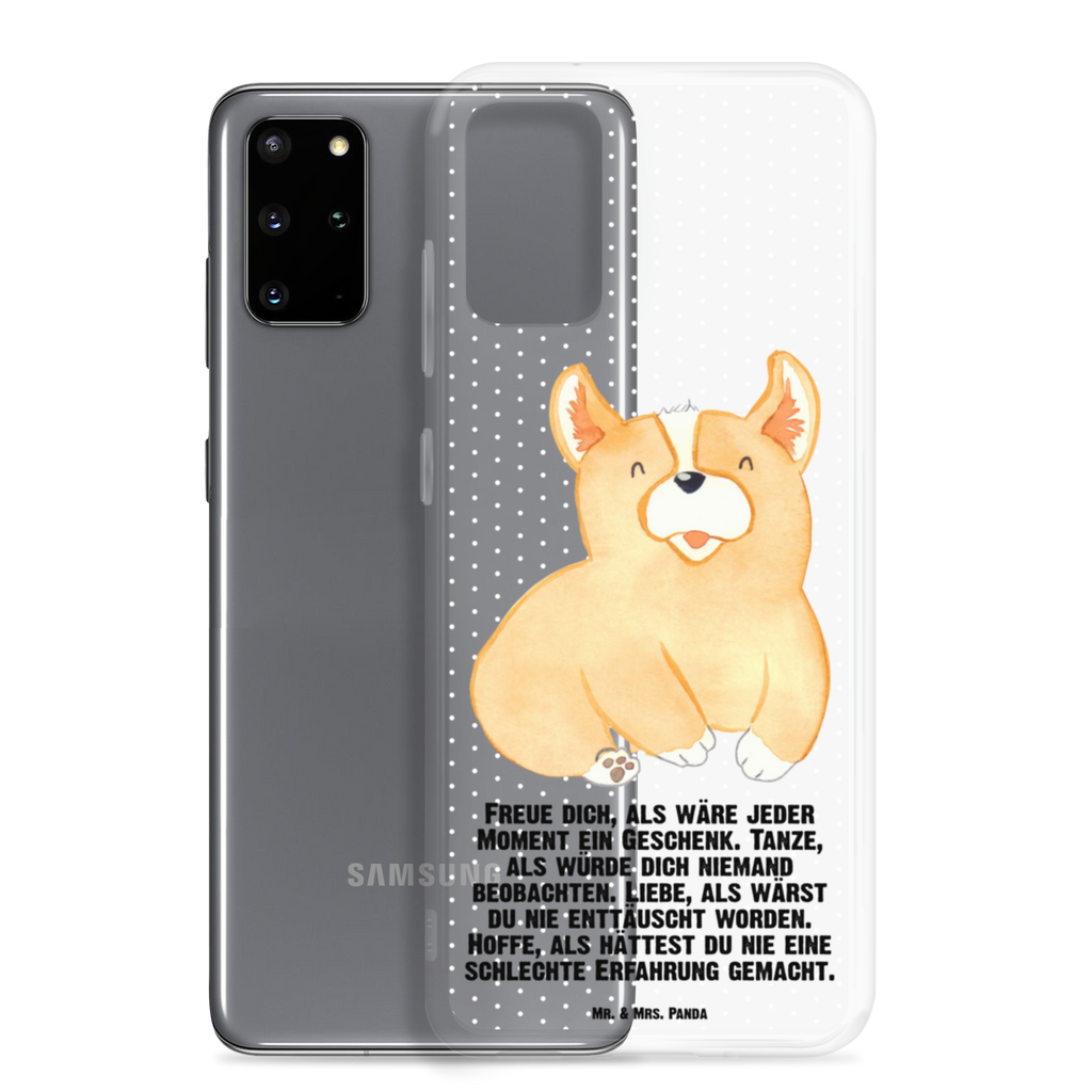 Handyhülle Corgie Corgie, Hund, Welsh Corgie Pembroke, britisch, Motivation, Spruch, Sprüche, Hundespruch, Lebensfreude	 Handyhülle, Handycover, Transparente Handyhülle, Flexible Handyhülle, Handyschutz, Transparent, Durchsichtig, Schutzhülle für Handy, Stilvolle Handyhülle, Robuste Handyhülle, Schutz vor Kratzern, Schützende Handyhülle  Hund, Hundemotiv, Haustier, Hunderasse, Tierliebhaber, Hundebesitzer, Sprüche