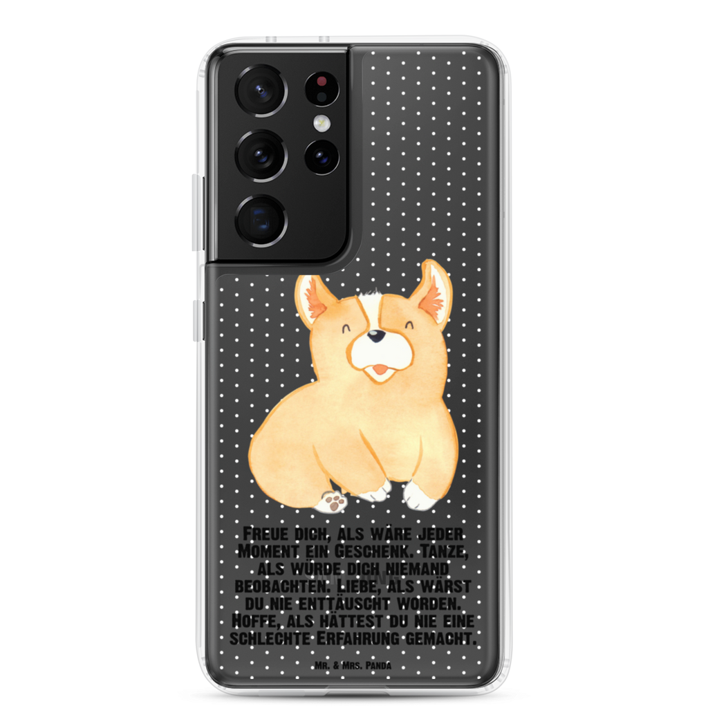 Handyhülle Corgie Corgie, Hund, Welsh Corgie Pembroke, britisch, Motivation, Spruch, Sprüche, Hundespruch, Lebensfreude	 Handyhülle, Handycover, Transparente Handyhülle, Flexible Handyhülle, Handyschutz, Transparent, Durchsichtig, Schutzhülle für Handy, Stilvolle Handyhülle, Robuste Handyhülle, Schutz vor Kratzern, Schützende Handyhülle  Hund, Hundemotiv, Haustier, Hunderasse, Tierliebhaber, Hundebesitzer, Sprüche