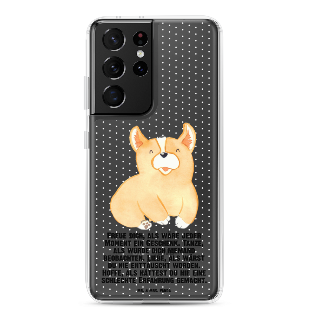 Handyhülle Corgie Corgie, Hund, Welsh Corgie Pembroke, britisch, Motivation, Spruch, Sprüche, Hundespruch, Lebensfreude	 Handyhülle, Handycover, Transparente Handyhülle, Flexible Handyhülle, Handyschutz, Transparent, Durchsichtig, Schutzhülle für Handy, Stilvolle Handyhülle, Robuste Handyhülle, Schutz vor Kratzern, Schützende Handyhülle  Hund, Hundemotiv, Haustier, Hunderasse, Tierliebhaber, Hundebesitzer, Sprüche