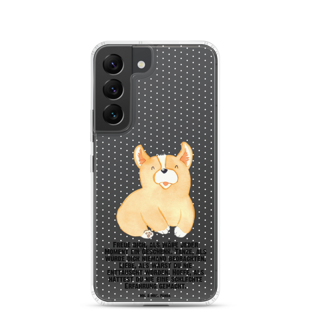 Handyhülle Corgie Corgie, Hund, Welsh Corgie Pembroke, britisch, Motivation, Spruch, Sprüche, Hundespruch, Lebensfreude	 Handyhülle, Handycover, Transparente Handyhülle, Flexible Handyhülle, Handyschutz, Transparent, Durchsichtig, Schutzhülle für Handy, Stilvolle Handyhülle, Robuste Handyhülle, Schutz vor Kratzern, Schützende Handyhülle  Hund, Hundemotiv, Haustier, Hunderasse, Tierliebhaber, Hundebesitzer, Sprüche