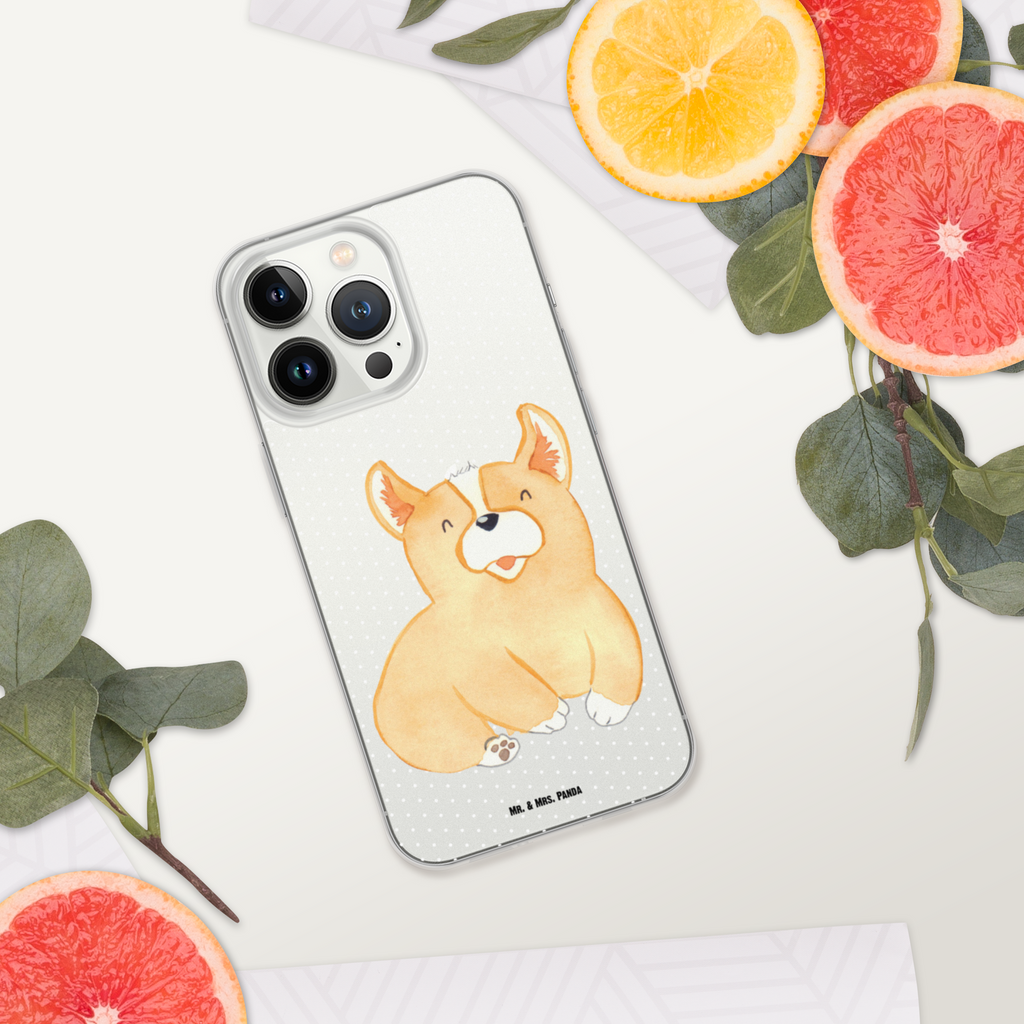 Handyhülle Corgie Corgie, Hund, Welsh Corgie Pembroke, britisch, Motivation, Spruch, Sprüche, Hundespruch, Lebensfreude	 Handyhülle, Handycover, Transparente Handyhülle, Flexible Handyhülle, Handyschutz, Transparent, Durchsichtig, Schutzhülle für Handy, Stilvolle Handyhülle, Robuste Handyhülle, Schutz vor Kratzern, Schützende Handyhülle  Hund, Hundemotiv, Haustier, Hunderasse, Tierliebhaber, Hundebesitzer, Sprüche