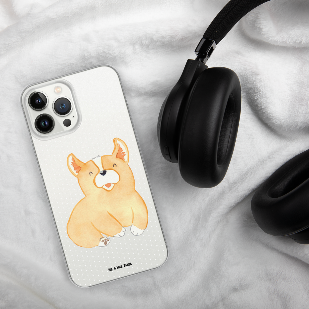 Handyhülle Corgie Corgie, Hund, Welsh Corgie Pembroke, britisch, Motivation, Spruch, Sprüche, Hundespruch, Lebensfreude	 Handyhülle, Handycover, Transparente Handyhülle, Flexible Handyhülle, Handyschutz, Transparent, Durchsichtig, Schutzhülle für Handy, Stilvolle Handyhülle, Robuste Handyhülle, Schutz vor Kratzern, Schützende Handyhülle  Hund, Hundemotiv, Haustier, Hunderasse, Tierliebhaber, Hundebesitzer, Sprüche