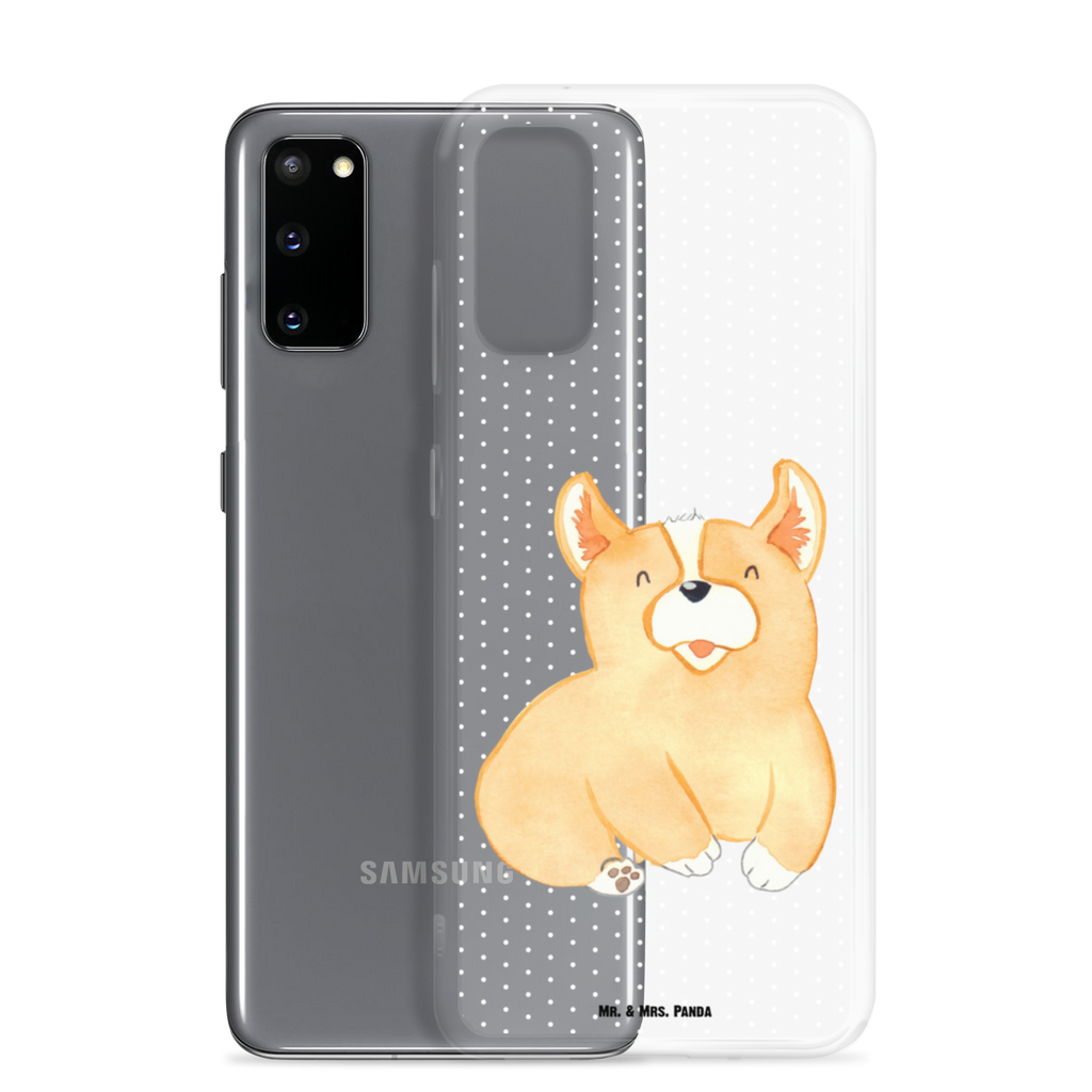 Handyhülle Corgie Corgie, Hund, Welsh Corgie Pembroke, britisch, Motivation, Spruch, Sprüche, Hundespruch, Lebensfreude	 Handyhülle, Handycover, Transparente Handyhülle, Flexible Handyhülle, Handyschutz, Transparent, Durchsichtig, Schutzhülle für Handy, Stilvolle Handyhülle, Robuste Handyhülle, Schutz vor Kratzern, Schützende Handyhülle  Hund, Hundemotiv, Haustier, Hunderasse, Tierliebhaber, Hundebesitzer, Sprüche
