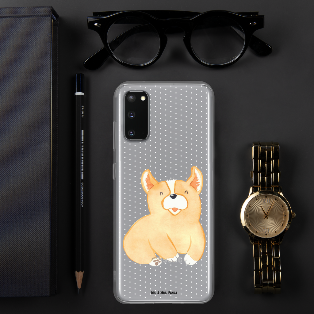 Handyhülle Corgie Corgie, Hund, Welsh Corgie Pembroke, britisch, Motivation, Spruch, Sprüche, Hundespruch, Lebensfreude	 Handyhülle, Handycover, Transparente Handyhülle, Flexible Handyhülle, Handyschutz, Transparent, Durchsichtig, Schutzhülle für Handy, Stilvolle Handyhülle, Robuste Handyhülle, Schutz vor Kratzern, Schützende Handyhülle  Hund, Hundemotiv, Haustier, Hunderasse, Tierliebhaber, Hundebesitzer, Sprüche