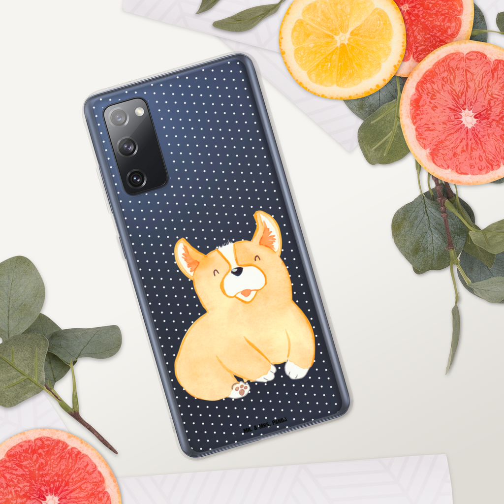Handyhülle Corgie Corgie, Hund, Welsh Corgie Pembroke, britisch, Motivation, Spruch, Sprüche, Hundespruch, Lebensfreude	 Handyhülle, Handycover, Transparente Handyhülle, Flexible Handyhülle, Handyschutz, Transparent, Durchsichtig, Schutzhülle für Handy, Stilvolle Handyhülle, Robuste Handyhülle, Schutz vor Kratzern, Schützende Handyhülle  Hund, Hundemotiv, Haustier, Hunderasse, Tierliebhaber, Hundebesitzer, Sprüche