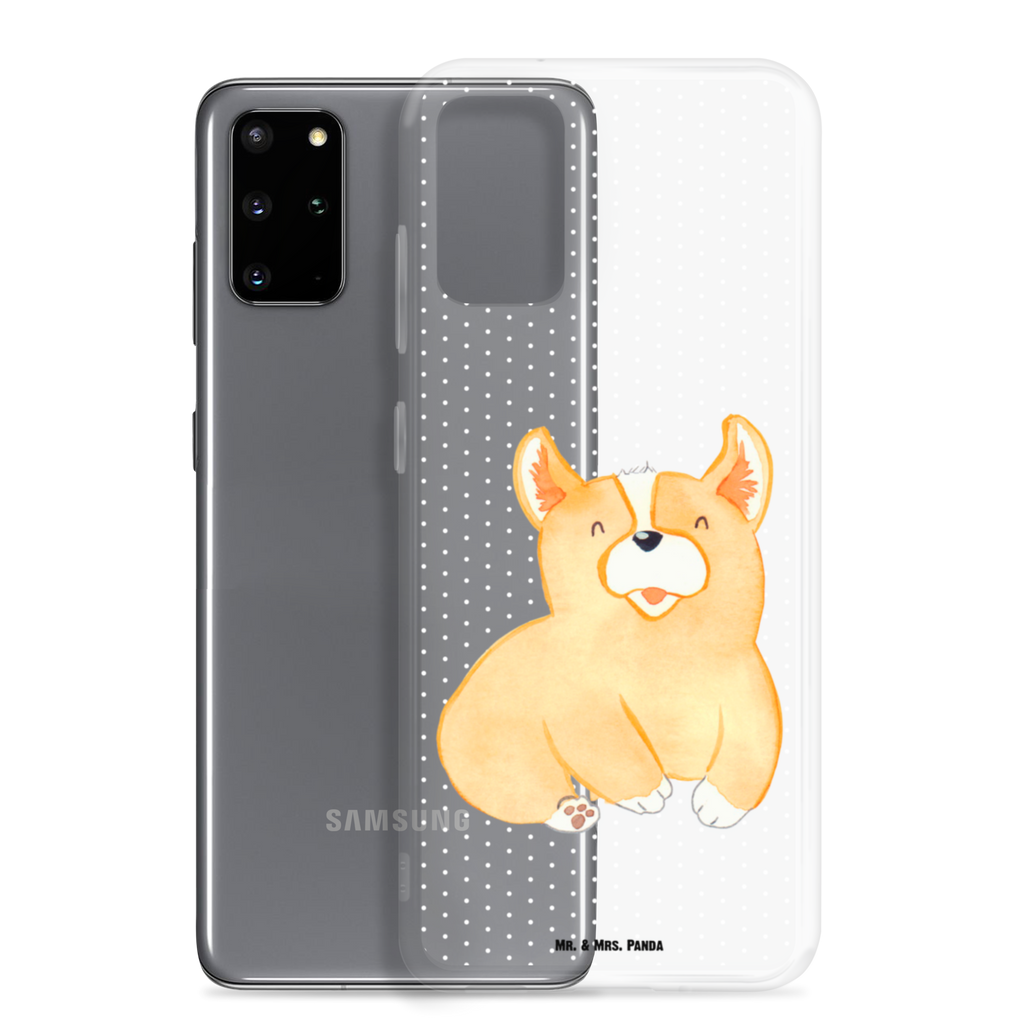 Handyhülle Corgie Corgie, Hund, Welsh Corgie Pembroke, britisch, Motivation, Spruch, Sprüche, Hundespruch, Lebensfreude	 Handyhülle, Handycover, Transparente Handyhülle, Flexible Handyhülle, Handyschutz, Transparent, Durchsichtig, Schutzhülle für Handy, Stilvolle Handyhülle, Robuste Handyhülle, Schutz vor Kratzern, Schützende Handyhülle  Hund, Hundemotiv, Haustier, Hunderasse, Tierliebhaber, Hundebesitzer, Sprüche
