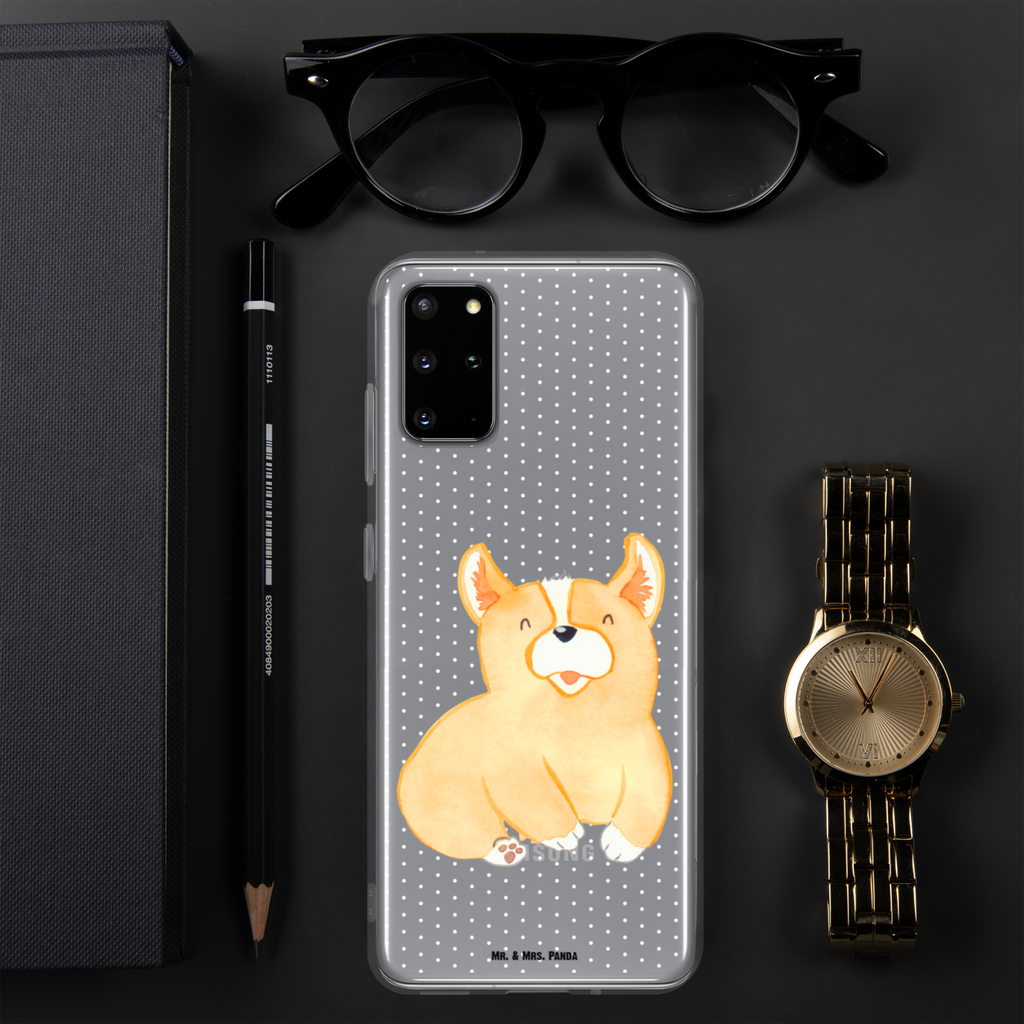 Handyhülle Corgie Corgie, Hund, Welsh Corgie Pembroke, britisch, Motivation, Spruch, Sprüche, Hundespruch, Lebensfreude	 Handyhülle, Handycover, Transparente Handyhülle, Flexible Handyhülle, Handyschutz, Transparent, Durchsichtig, Schutzhülle für Handy, Stilvolle Handyhülle, Robuste Handyhülle, Schutz vor Kratzern, Schützende Handyhülle  Hund, Hundemotiv, Haustier, Hunderasse, Tierliebhaber, Hundebesitzer, Sprüche