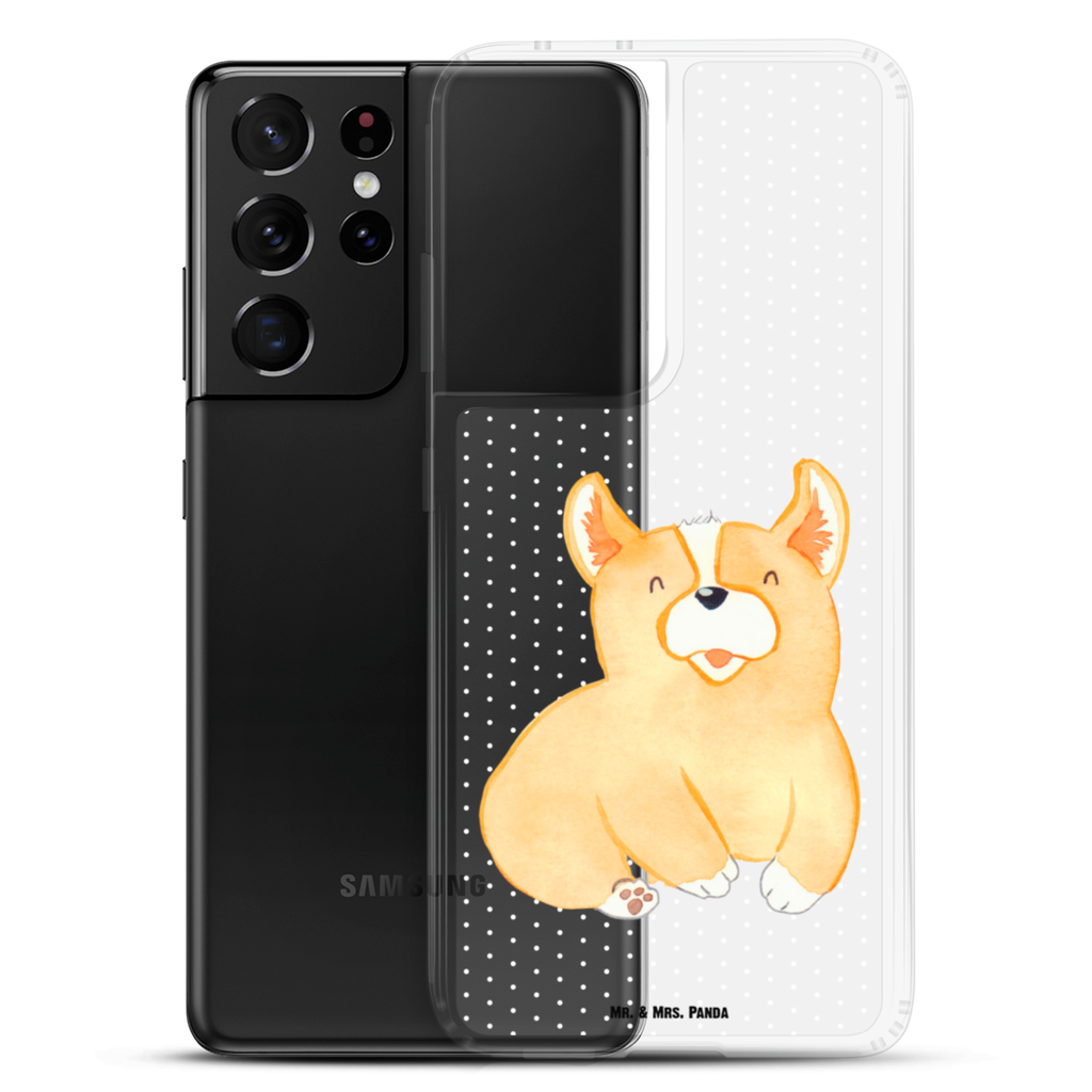 Handyhülle Corgie Corgie, Hund, Welsh Corgie Pembroke, britisch, Motivation, Spruch, Sprüche, Hundespruch, Lebensfreude	 Handyhülle, Handycover, Transparente Handyhülle, Flexible Handyhülle, Handyschutz, Transparent, Durchsichtig, Schutzhülle für Handy, Stilvolle Handyhülle, Robuste Handyhülle, Schutz vor Kratzern, Schützende Handyhülle  Hund, Hundemotiv, Haustier, Hunderasse, Tierliebhaber, Hundebesitzer, Sprüche