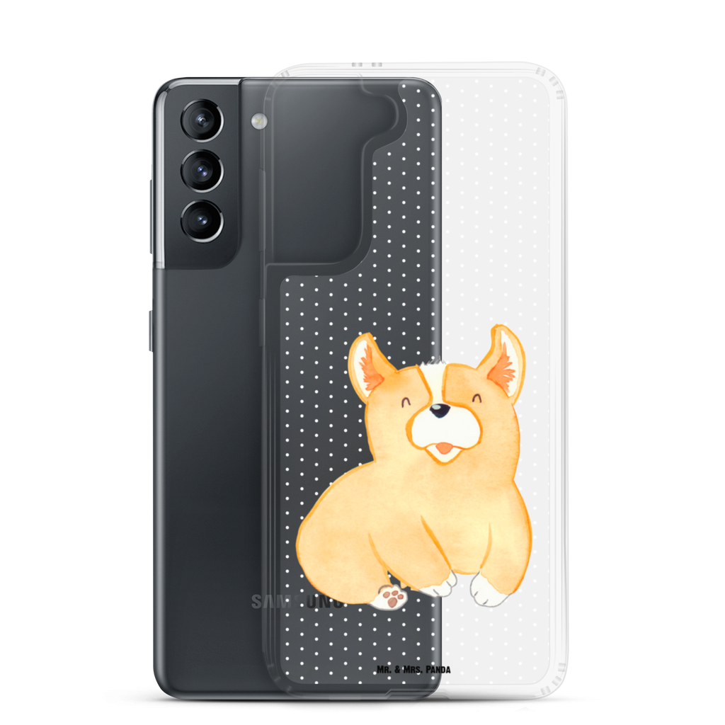 Handyhülle Corgie Corgie, Hund, Welsh Corgie Pembroke, britisch, Motivation, Spruch, Sprüche, Hundespruch, Lebensfreude	 Handyhülle, Handycover, Transparente Handyhülle, Flexible Handyhülle, Handyschutz, Transparent, Durchsichtig, Schutzhülle für Handy, Stilvolle Handyhülle, Robuste Handyhülle, Schutz vor Kratzern, Schützende Handyhülle  Hund, Hundemotiv, Haustier, Hunderasse, Tierliebhaber, Hundebesitzer, Sprüche