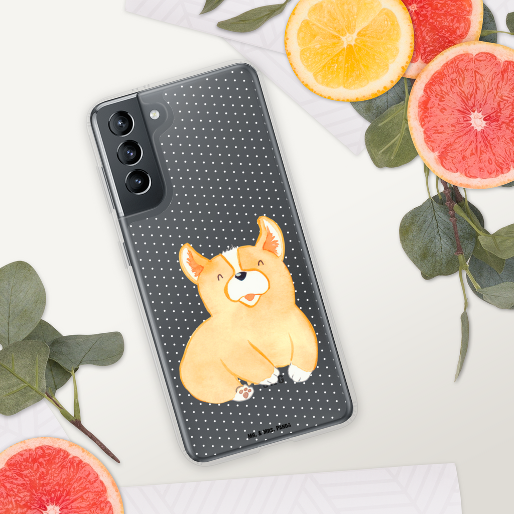 Handyhülle Corgie Corgie, Hund, Welsh Corgie Pembroke, britisch, Motivation, Spruch, Sprüche, Hundespruch, Lebensfreude	 Handyhülle, Handycover, Transparente Handyhülle, Flexible Handyhülle, Handyschutz, Transparent, Durchsichtig, Schutzhülle für Handy, Stilvolle Handyhülle, Robuste Handyhülle, Schutz vor Kratzern, Schützende Handyhülle  Hund, Hundemotiv, Haustier, Hunderasse, Tierliebhaber, Hundebesitzer, Sprüche
