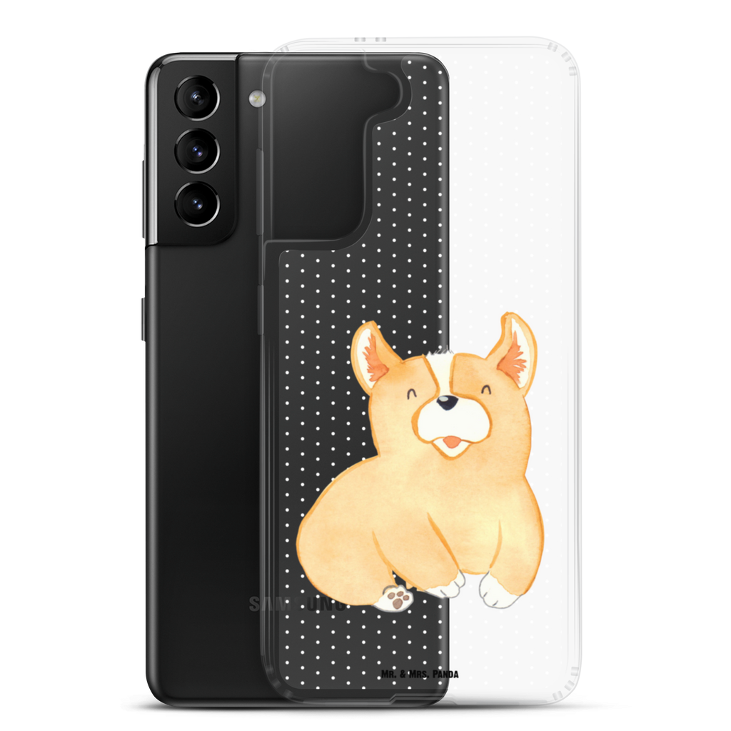 Handyhülle Corgie Corgie, Hund, Welsh Corgie Pembroke, britisch, Motivation, Spruch, Sprüche, Hundespruch, Lebensfreude	 Handyhülle, Handycover, Transparente Handyhülle, Flexible Handyhülle, Handyschutz, Transparent, Durchsichtig, Schutzhülle für Handy, Stilvolle Handyhülle, Robuste Handyhülle, Schutz vor Kratzern, Schützende Handyhülle  Hund, Hundemotiv, Haustier, Hunderasse, Tierliebhaber, Hundebesitzer, Sprüche