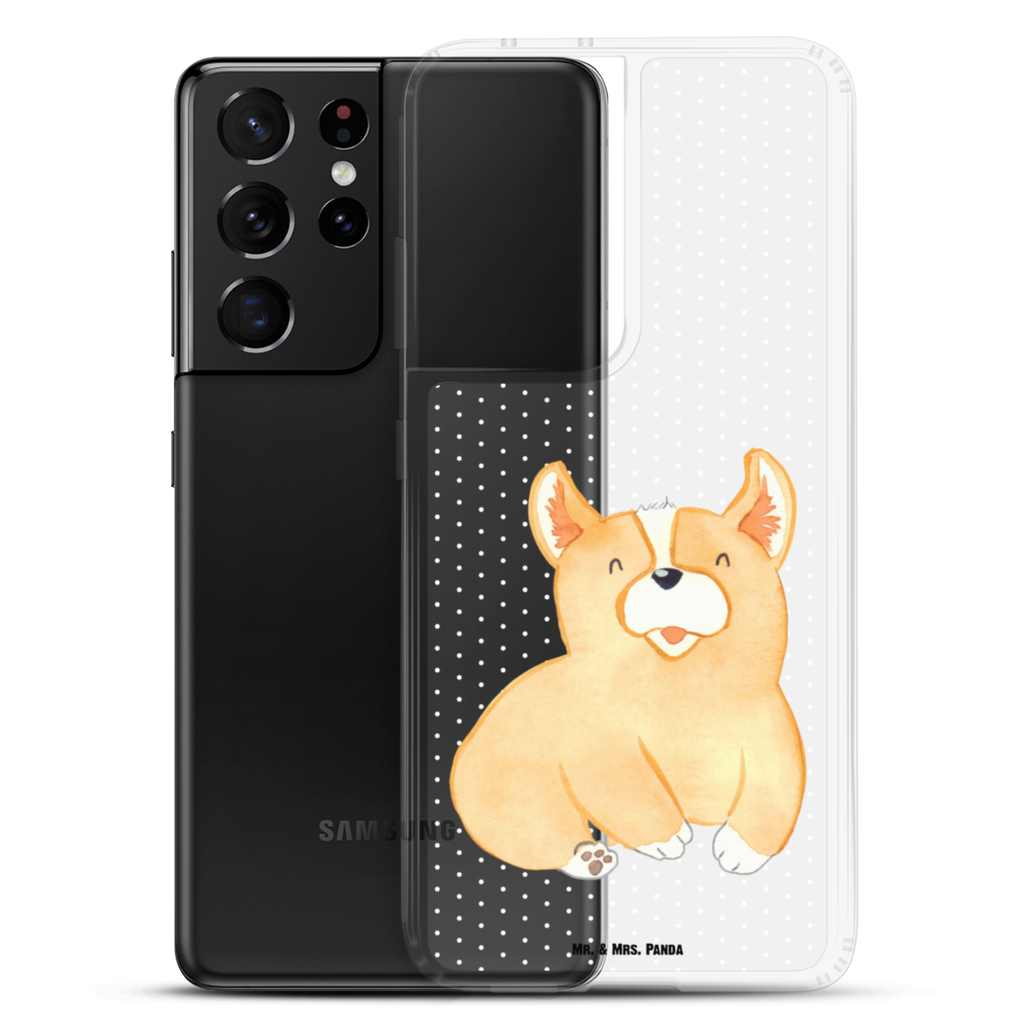 Handyhülle Corgie Corgie, Hund, Welsh Corgie Pembroke, britisch, Motivation, Spruch, Sprüche, Hundespruch, Lebensfreude	 Handyhülle, Handycover, Transparente Handyhülle, Flexible Handyhülle, Handyschutz, Transparent, Durchsichtig, Schutzhülle für Handy, Stilvolle Handyhülle, Robuste Handyhülle, Schutz vor Kratzern, Schützende Handyhülle  Hund, Hundemotiv, Haustier, Hunderasse, Tierliebhaber, Hundebesitzer, Sprüche