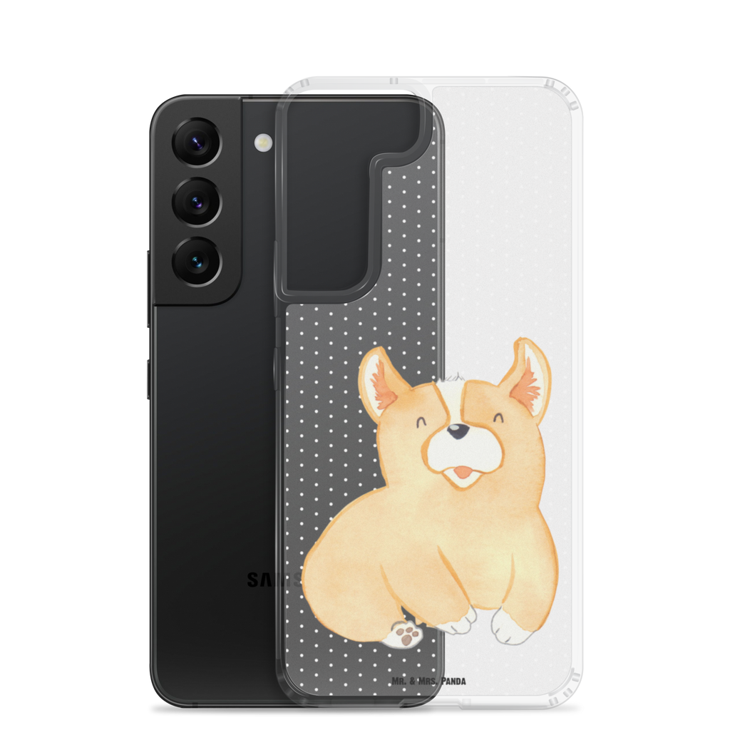 Handyhülle Corgie Corgie, Hund, Welsh Corgie Pembroke, britisch, Motivation, Spruch, Sprüche, Hundespruch, Lebensfreude	 Handyhülle, Handycover, Transparente Handyhülle, Flexible Handyhülle, Handyschutz, Transparent, Durchsichtig, Schutzhülle für Handy, Stilvolle Handyhülle, Robuste Handyhülle, Schutz vor Kratzern, Schützende Handyhülle  Hund, Hundemotiv, Haustier, Hunderasse, Tierliebhaber, Hundebesitzer, Sprüche
