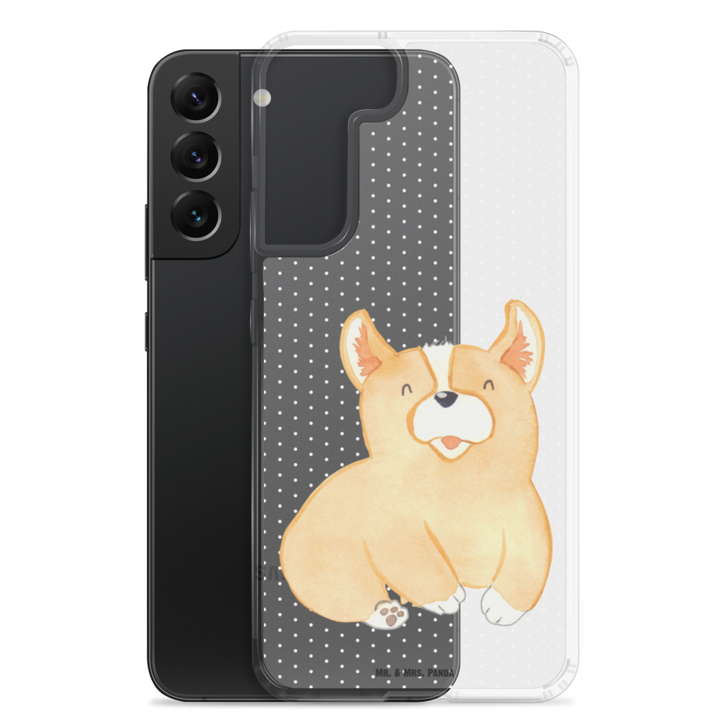 Handyhülle Corgie Corgie, Hund, Welsh Corgie Pembroke, britisch, Motivation, Spruch, Sprüche, Hundespruch, Lebensfreude	 Handyhülle, Handycover, Transparente Handyhülle, Flexible Handyhülle, Handyschutz, Transparent, Durchsichtig, Schutzhülle für Handy, Stilvolle Handyhülle, Robuste Handyhülle, Schutz vor Kratzern, Schützende Handyhülle  Hund, Hundemotiv, Haustier, Hunderasse, Tierliebhaber, Hundebesitzer, Sprüche