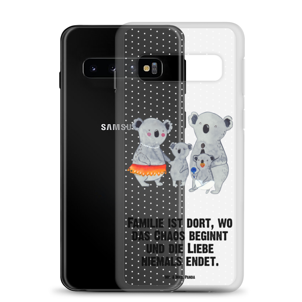 Handyhülle Koala Familie Koala, Koalas, Familie, Family, Mama, Papa, Kinder, Geschwister, Familienleben Handyhülle, Handycover, Transparente Handyhülle, Flexible Handyhülle, Handyschutz, Transparent, Durchsichtig, Schutzhülle für Handy, Stilvolle Handyhülle, Robuste Handyhülle, Schutz vor Kratzern, Schützende Handyhülle  Familie, Vatertag, Muttertag, Bruder, Schwester, Mama, Papa, Oma, Opa
