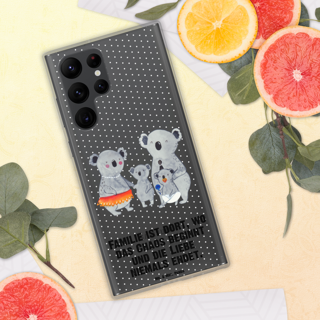 Handyhülle Koala Familie Koala, Koalas, Familie, Family, Mama, Papa, Kinder, Geschwister, Familienleben Handyhülle, Handycover, Transparente Handyhülle, Flexible Handyhülle, Handyschutz, Transparent, Durchsichtig, Schutzhülle für Handy, Stilvolle Handyhülle, Robuste Handyhülle, Schutz vor Kratzern, Schützende Handyhülle  Familie, Vatertag, Muttertag, Bruder, Schwester, Mama, Papa, Oma, Opa