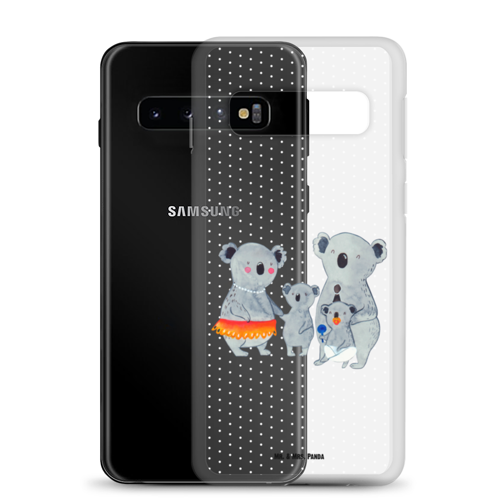 Handyhülle Koala Familie Koala, Koalas, Familie, Family, Mama, Papa, Kinder, Geschwister, Familienleben Handyhülle, Handycover, Transparente Handyhülle, Flexible Handyhülle, Handyschutz, Transparent, Durchsichtig, Schutzhülle für Handy, Stilvolle Handyhülle, Robuste Handyhülle, Schutz vor Kratzern, Schützende Handyhülle  Familie, Vatertag, Muttertag, Bruder, Schwester, Mama, Papa, Oma, Opa