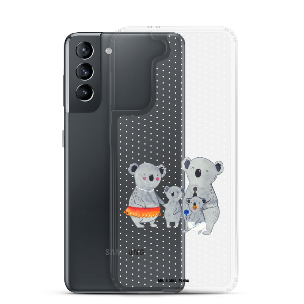 Handyhülle Koala Familie Koala, Koalas, Familie, Family, Mama, Papa, Kinder, Geschwister, Familienleben Handyhülle, Handycover, Transparente Handyhülle, Flexible Handyhülle, Handyschutz, Transparent, Durchsichtig, Schutzhülle für Handy, Stilvolle Handyhülle, Robuste Handyhülle, Schutz vor Kratzern, Schützende Handyhülle  Familie, Vatertag, Muttertag, Bruder, Schwester, Mama, Papa, Oma, Opa