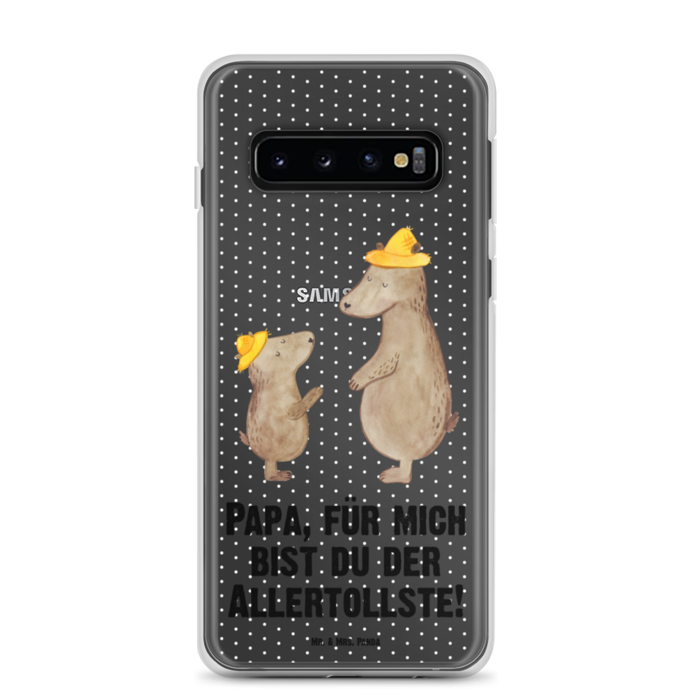 Handyhülle Bären mit Hut Bär, Bären, Vater, Papa, Vatertag, Papi, Paps, Dad, Daddy, Lieblingsmensch, Sohn, Söhne, Kind, Kinder, Vater-Sohn, Familie, Family, Vorbild Handyhülle, Handycover, Transparente Handyhülle, Flexible Handyhülle, Handyschutz, Transparent, Durchsichtig, Schutzhülle für Handy, Stilvolle Handyhülle, Robuste Handyhülle, Schutz vor Kratzern, Schützende Handyhülle  Familie, Vatertag, Muttertag, Bruder, Schwester, Mama, Papa, Oma, Opa