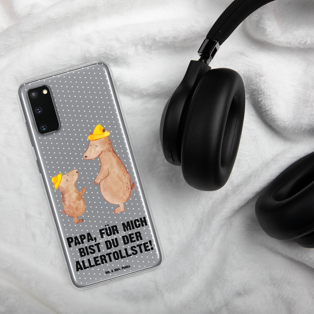 Handyhülle Bären mit Hut Bär, Bären, Vater, Papa, Vatertag, Papi, Paps, Dad, Daddy, Lieblingsmensch, Sohn, Söhne, Kind, Kinder, Vater-Sohn, Familie, Family, Vorbild Handyhülle, Handycover, Transparente Handyhülle, Flexible Handyhülle, Handyschutz, Transparent, Durchsichtig, Schutzhülle für Handy, Stilvolle Handyhülle, Robuste Handyhülle, Schutz vor Kratzern, Schützende Handyhülle  Familie, Vatertag, Muttertag, Bruder, Schwester, Mama, Papa, Oma, Opa