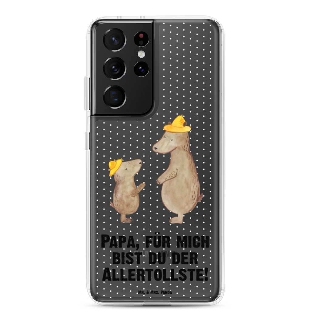 Handyhülle Bären mit Hut Bär, Bären, Vater, Papa, Vatertag, Papi, Paps, Dad, Daddy, Lieblingsmensch, Sohn, Söhne, Kind, Kinder, Vater-Sohn, Familie, Family, Vorbild Handyhülle, Handycover, Transparente Handyhülle, Flexible Handyhülle, Handyschutz, Transparent, Durchsichtig, Schutzhülle für Handy, Stilvolle Handyhülle, Robuste Handyhülle, Schutz vor Kratzern, Schützende Handyhülle  Familie, Vatertag, Muttertag, Bruder, Schwester, Mama, Papa, Oma, Opa