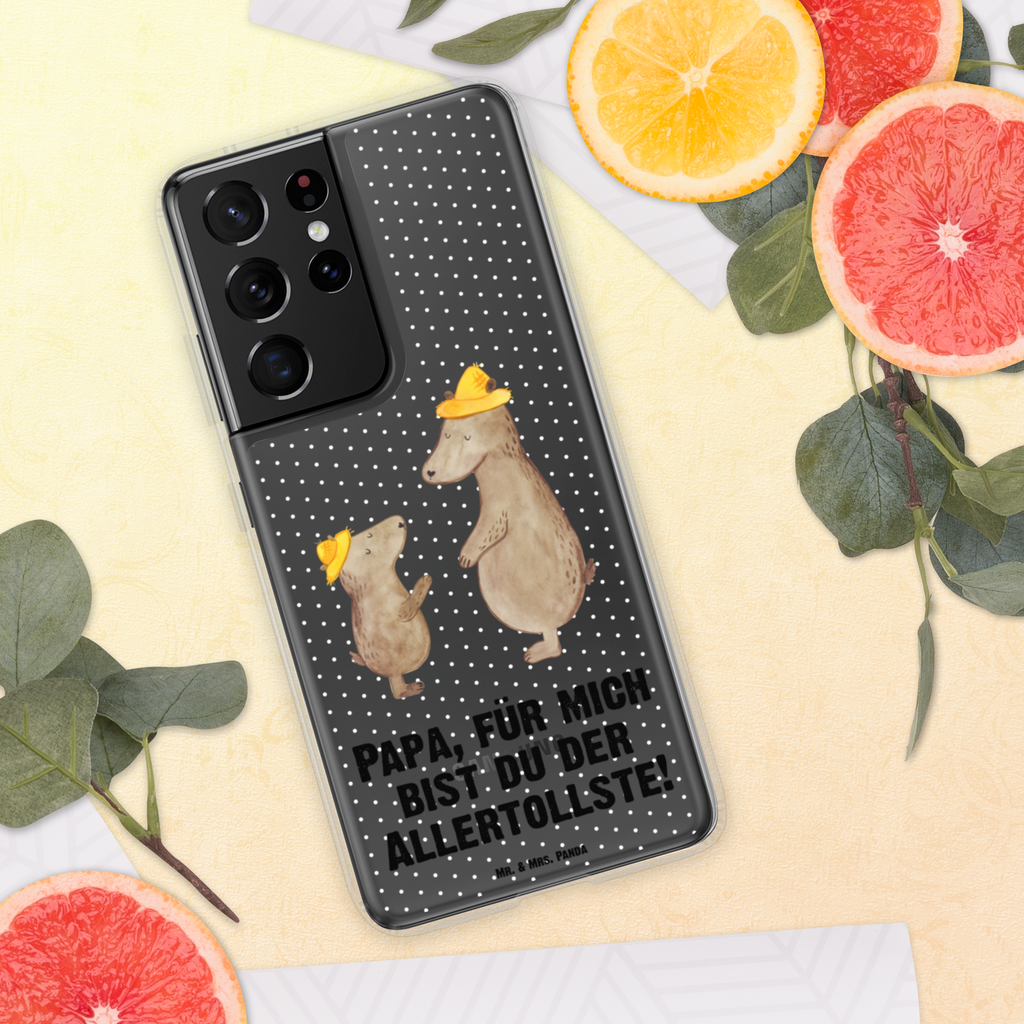 Handyhülle Bären mit Hut Bär, Bären, Vater, Papa, Vatertag, Papi, Paps, Dad, Daddy, Lieblingsmensch, Sohn, Söhne, Kind, Kinder, Vater-Sohn, Familie, Family, Vorbild Handyhülle, Handycover, Transparente Handyhülle, Flexible Handyhülle, Handyschutz, Transparent, Durchsichtig, Schutzhülle für Handy, Stilvolle Handyhülle, Robuste Handyhülle, Schutz vor Kratzern, Schützende Handyhülle  Familie, Vatertag, Muttertag, Bruder, Schwester, Mama, Papa, Oma, Opa