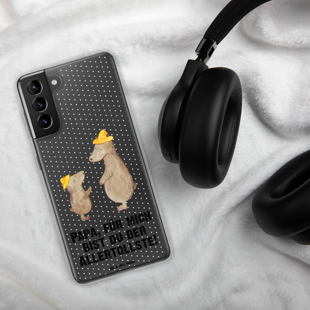 Handyhülle Bären mit Hut Bär, Bären, Vater, Papa, Vatertag, Papi, Paps, Dad, Daddy, Lieblingsmensch, Sohn, Söhne, Kind, Kinder, Vater-Sohn, Familie, Family, Vorbild Handyhülle, Handycover, Transparente Handyhülle, Flexible Handyhülle, Handyschutz, Transparent, Durchsichtig, Schutzhülle für Handy, Stilvolle Handyhülle, Robuste Handyhülle, Schutz vor Kratzern, Schützende Handyhülle  Familie, Vatertag, Muttertag, Bruder, Schwester, Mama, Papa, Oma, Opa