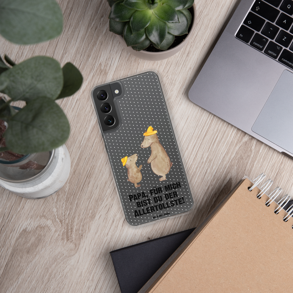 Handyhülle Bären mit Hut Bär, Bären, Vater, Papa, Vatertag, Papi, Paps, Dad, Daddy, Lieblingsmensch, Sohn, Söhne, Kind, Kinder, Vater-Sohn, Familie, Family, Vorbild Handyhülle, Handycover, Transparente Handyhülle, Flexible Handyhülle, Handyschutz, Transparent, Durchsichtig, Schutzhülle für Handy, Stilvolle Handyhülle, Robuste Handyhülle, Schutz vor Kratzern, Schützende Handyhülle  Familie, Vatertag, Muttertag, Bruder, Schwester, Mama, Papa, Oma, Opa
