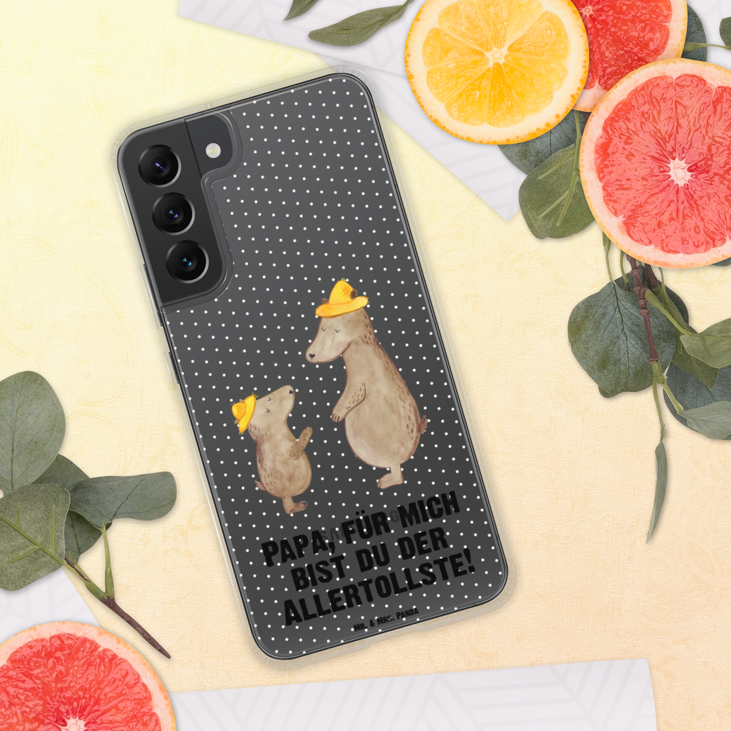 Handyhülle Bären mit Hut Bär, Bären, Vater, Papa, Vatertag, Papi, Paps, Dad, Daddy, Lieblingsmensch, Sohn, Söhne, Kind, Kinder, Vater-Sohn, Familie, Family, Vorbild Handyhülle, Handycover, Transparente Handyhülle, Flexible Handyhülle, Handyschutz, Transparent, Durchsichtig, Schutzhülle für Handy, Stilvolle Handyhülle, Robuste Handyhülle, Schutz vor Kratzern, Schützende Handyhülle  Familie, Vatertag, Muttertag, Bruder, Schwester, Mama, Papa, Oma, Opa